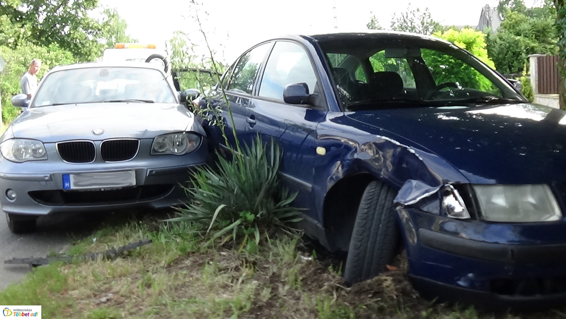 Két autó ütközött a Korányi Frigyes utcán