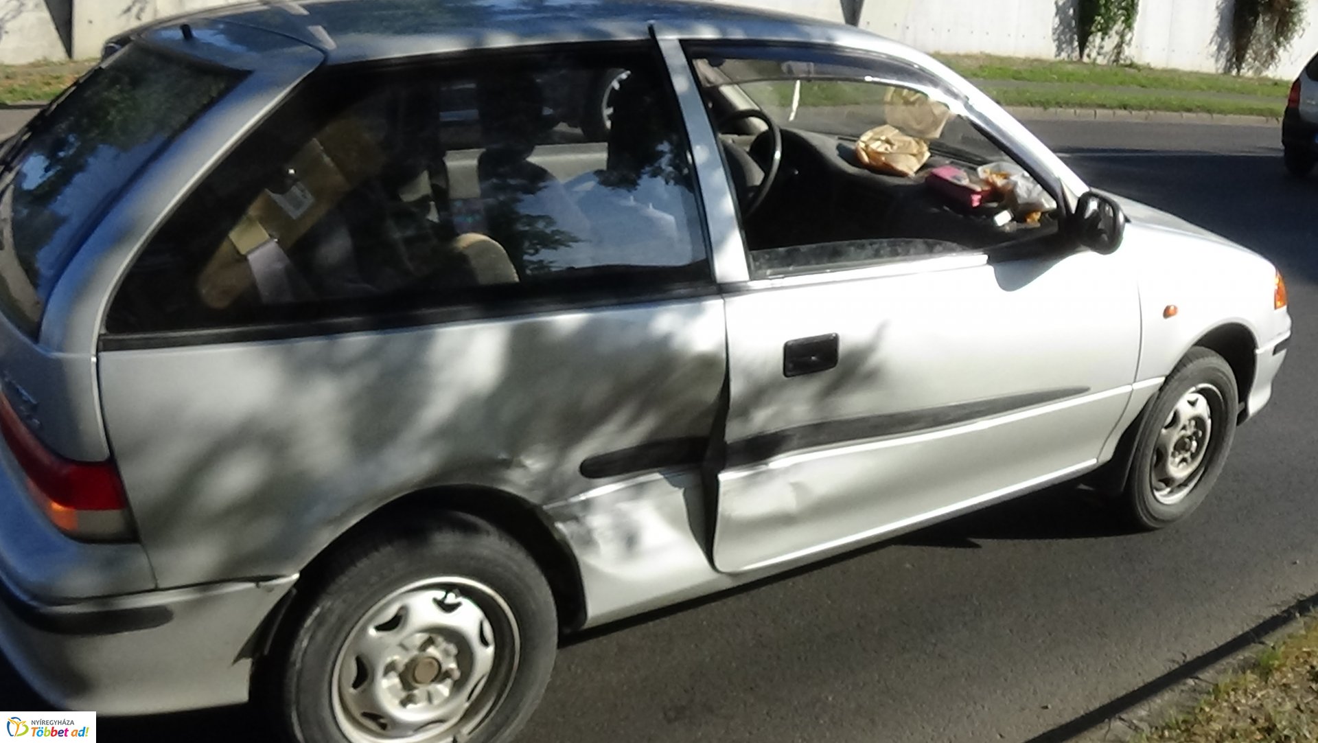 Két autó ütközött hétfő délután a Korányin