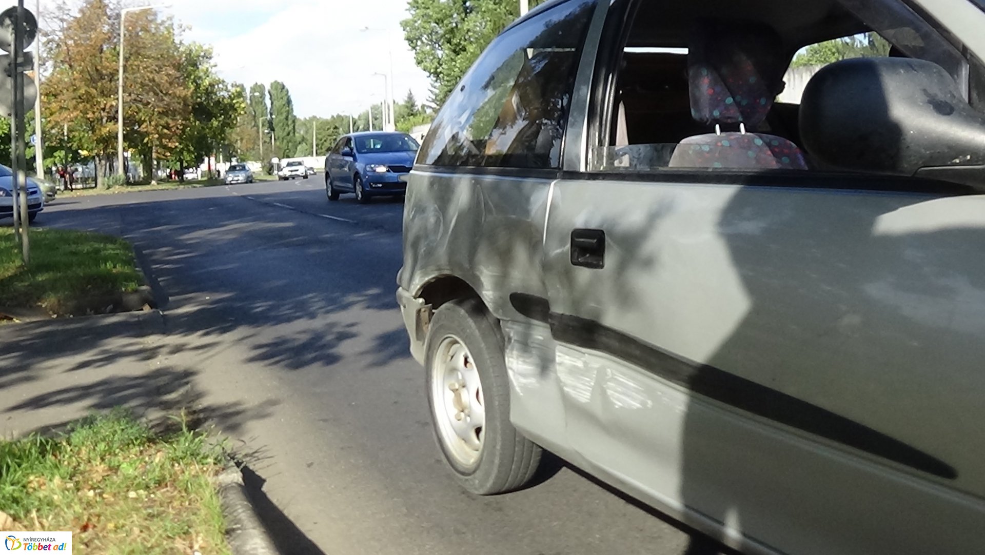 Két autó ütközött hétfő délután a Korányin