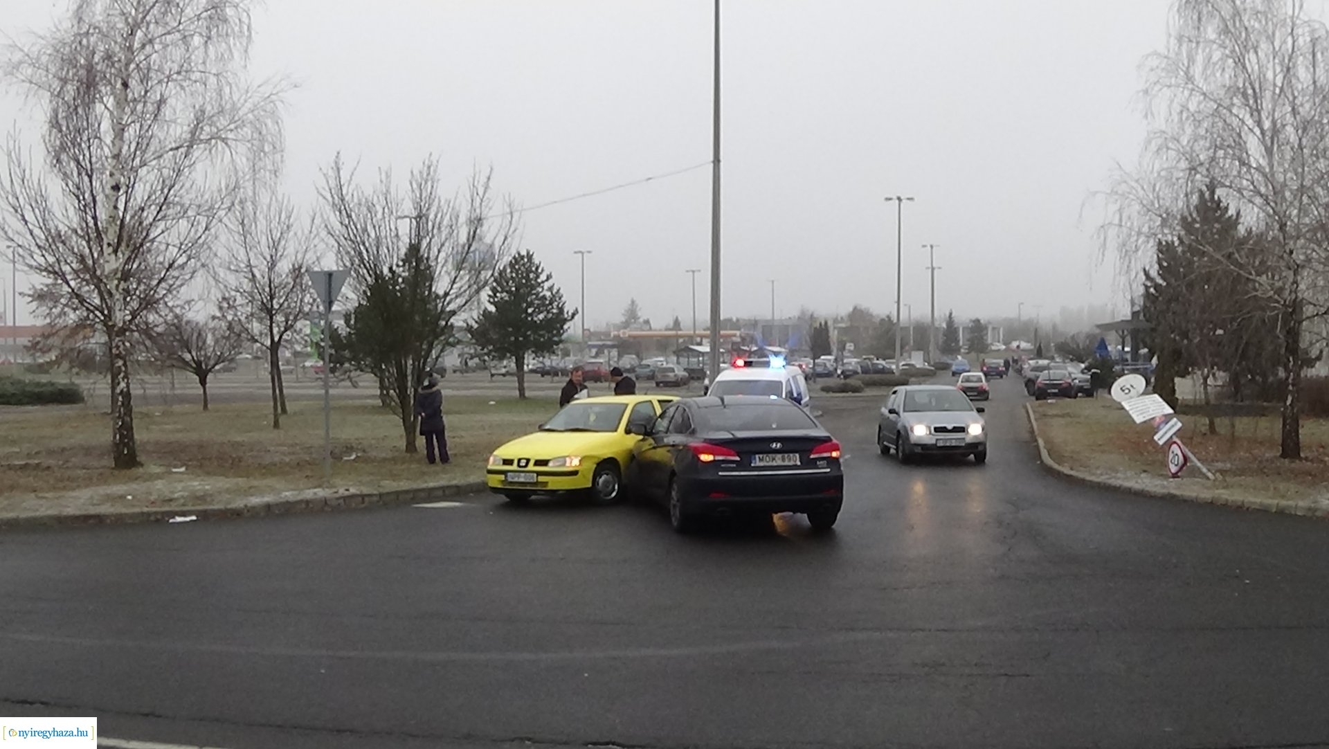 Két autó ütközött