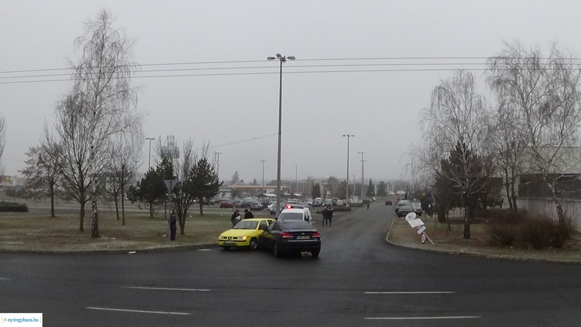 Két autó ütközött