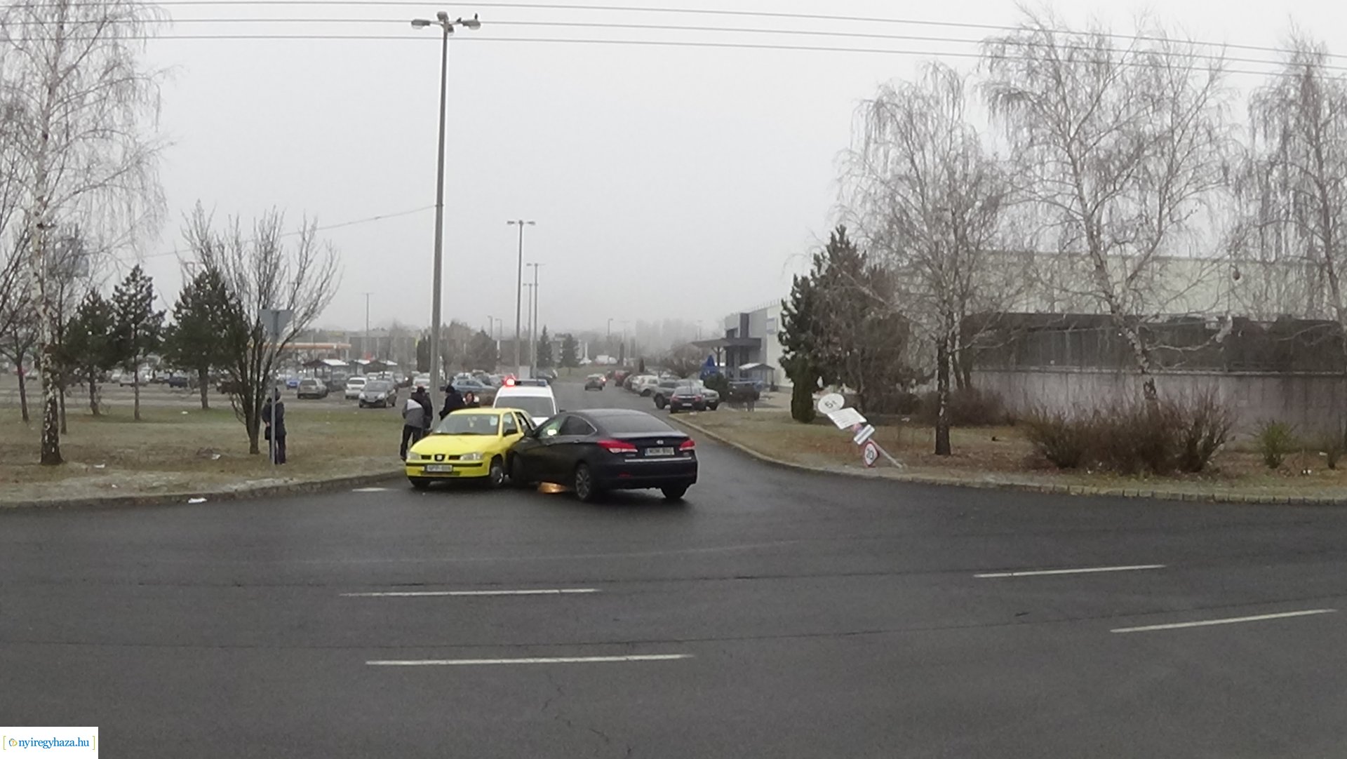 Két autó ütközött