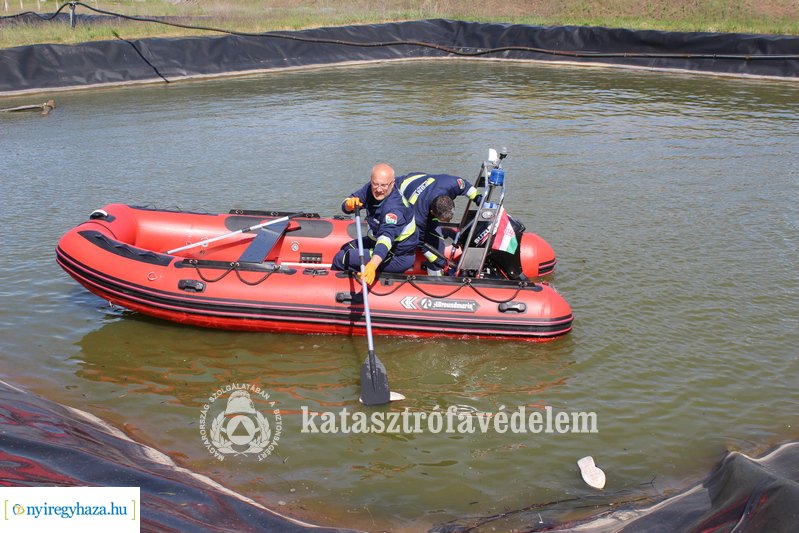 Két holttestet emeltek ki egy kőlaposi víztározóból csütörtök délelőtt 