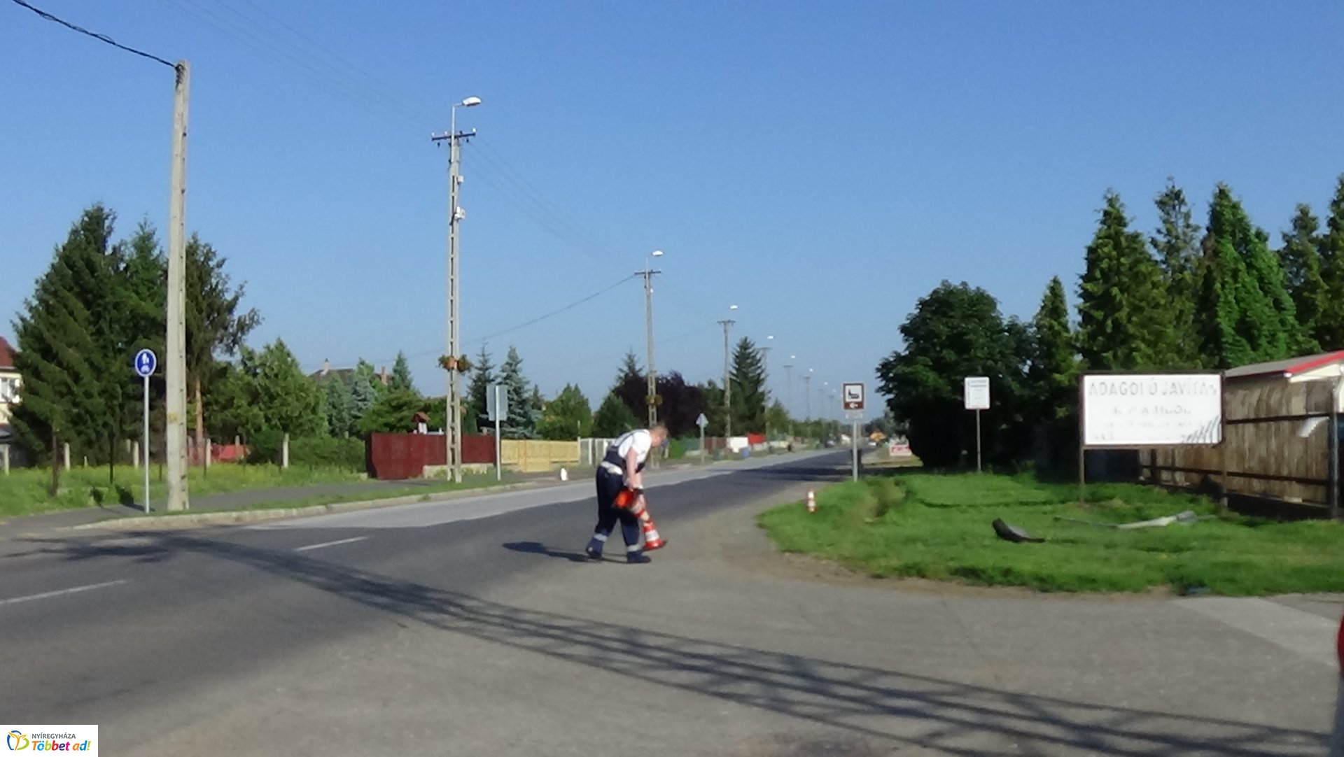 Ketten megsérültek a nyírtelki balesetben