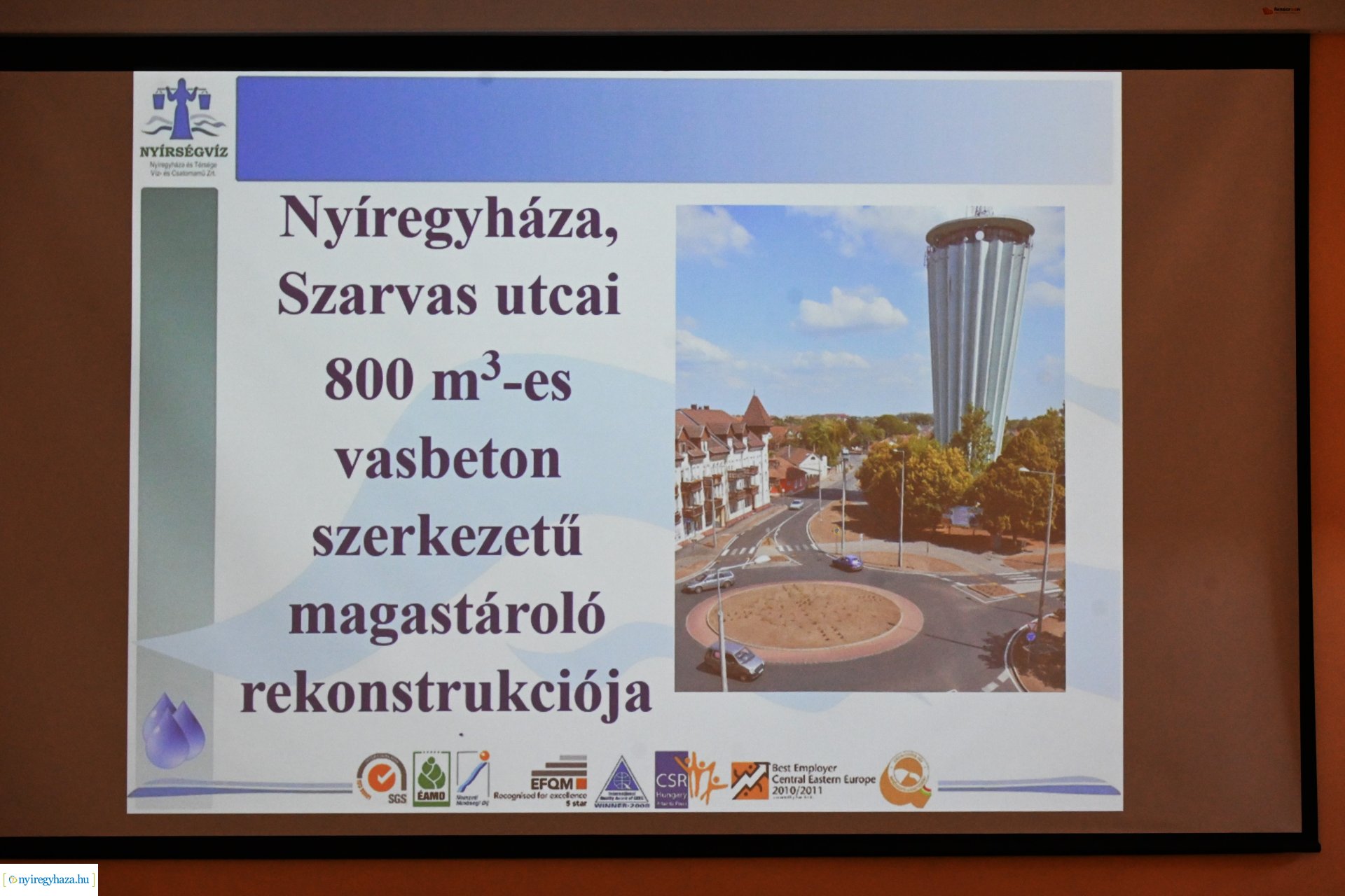 Kezdődik a Víztorony felújítása