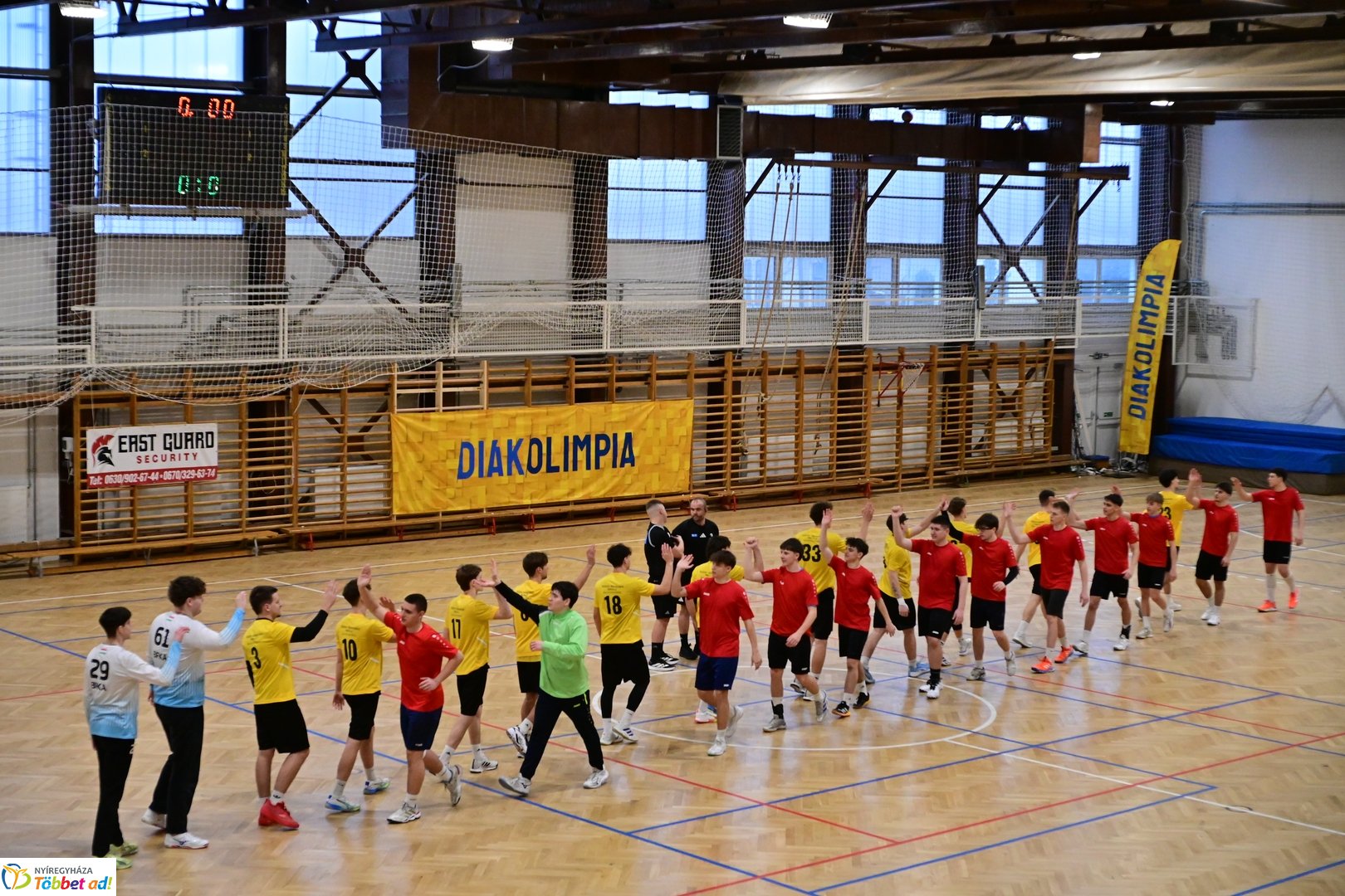 Kézilabda diákolimpia a Bem iskolában 2026 januárjában