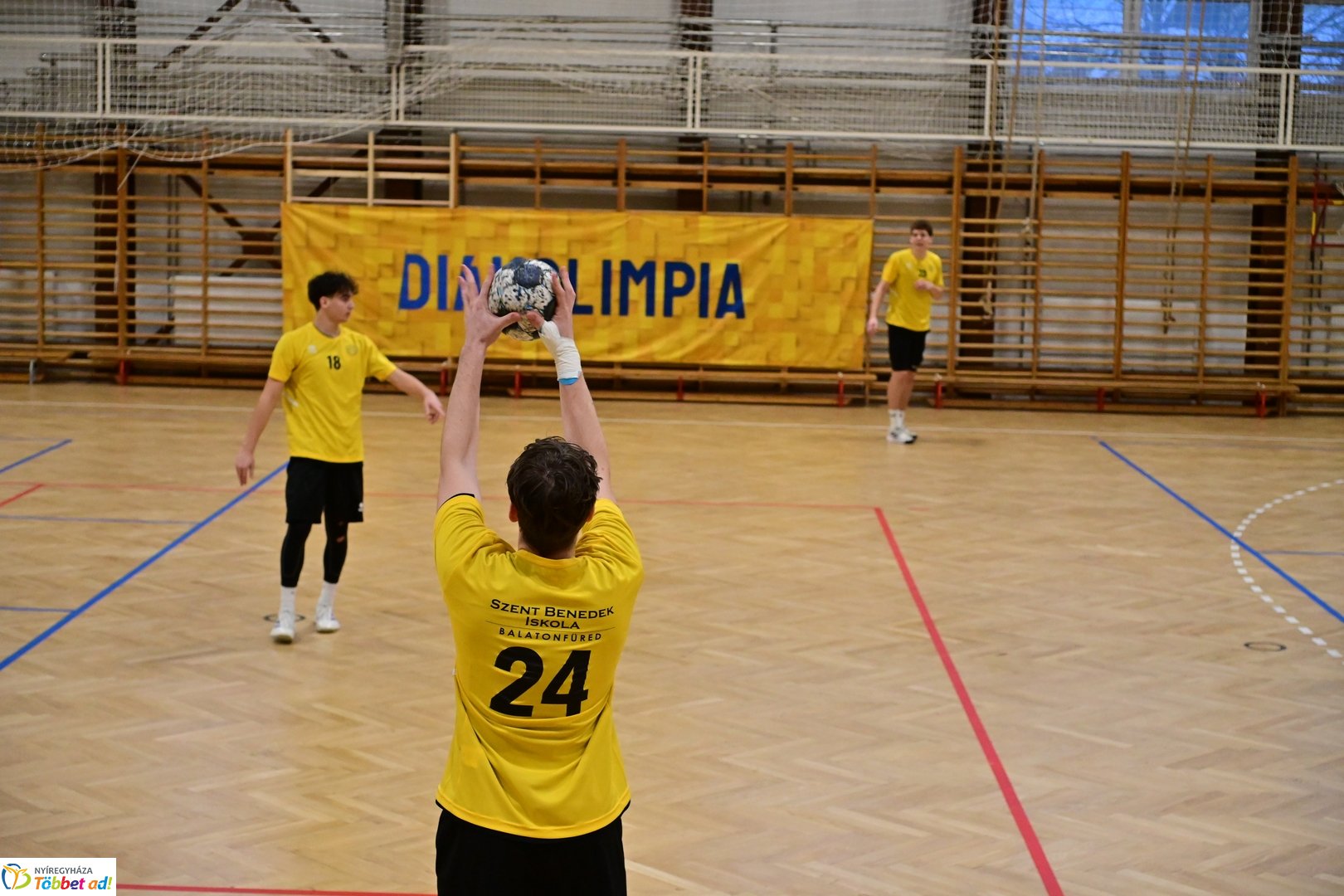 Kézilabda diákolimpia a Bem iskolában 2026 januárjában