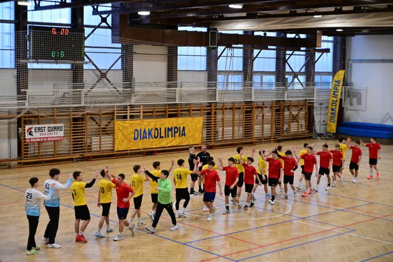 Kézilabda diákolimpia a Bem iskolában 2026 januárjában