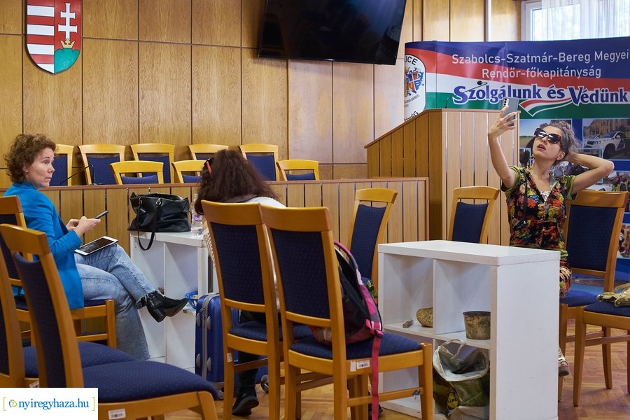 Kiállok érted - előadás a rendőrségen