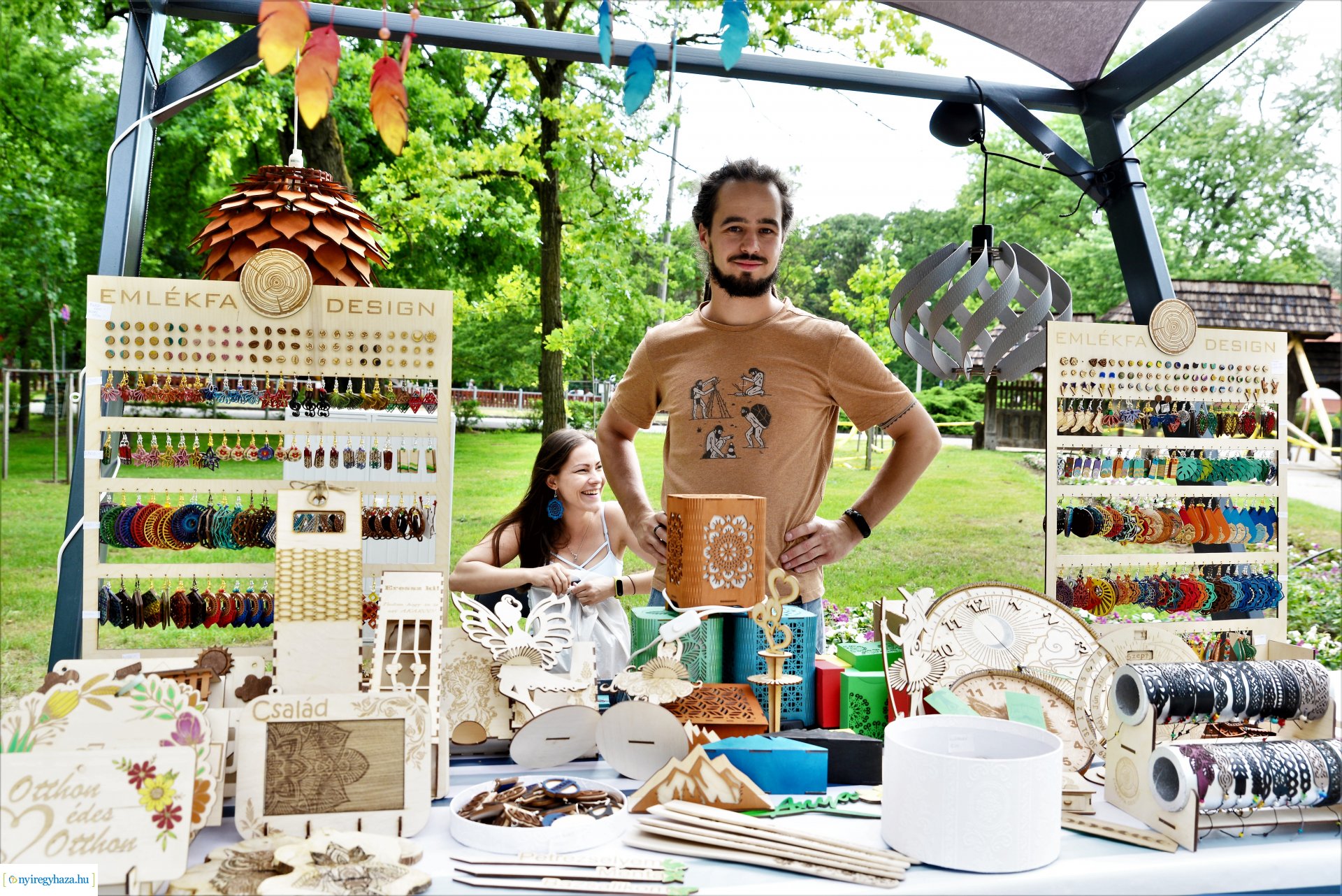 Kinyitott a Sóstói piac a Blaha Lujza sétányon