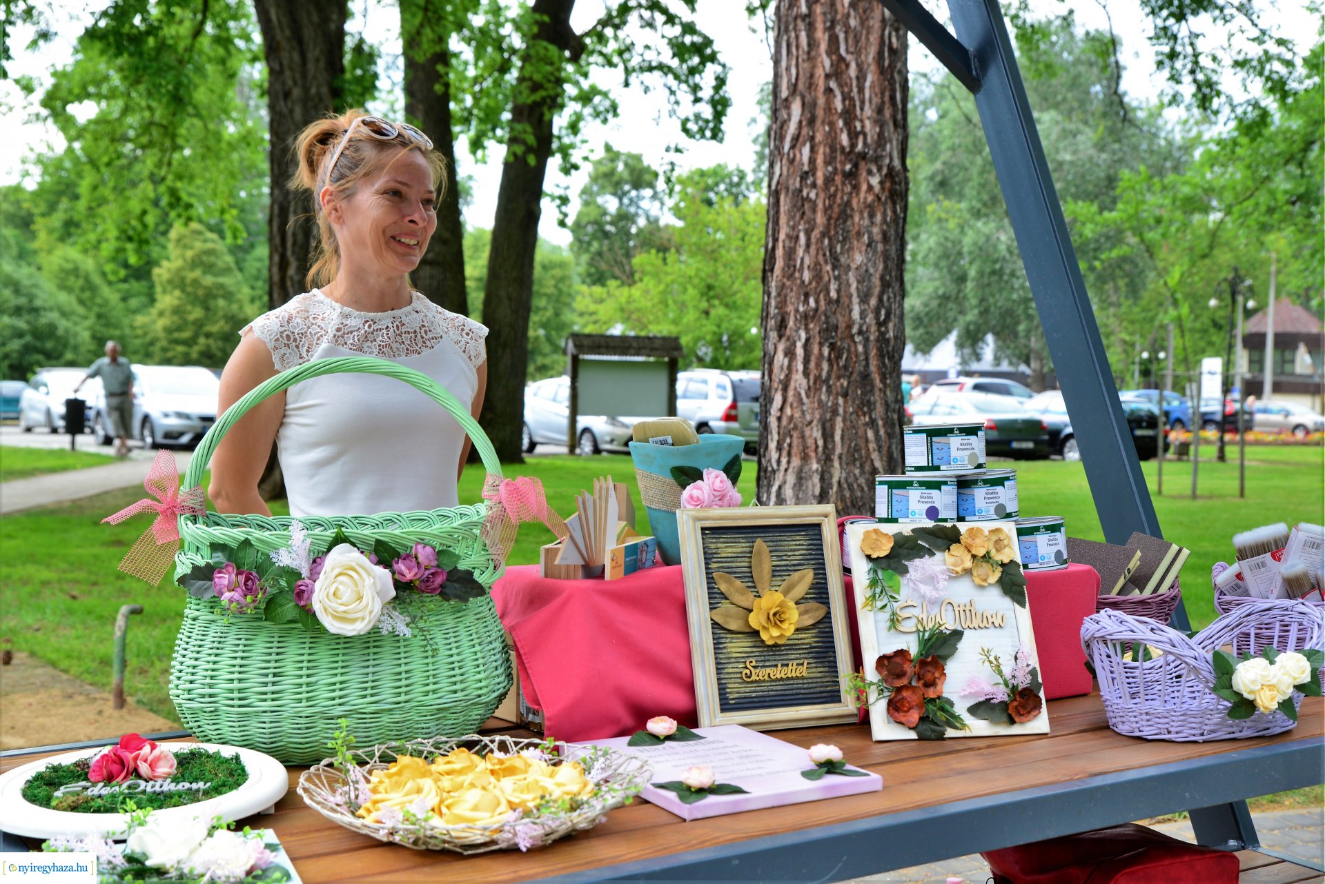 Kinyitott a Sóstói piac a Blaha Lujza sétányon