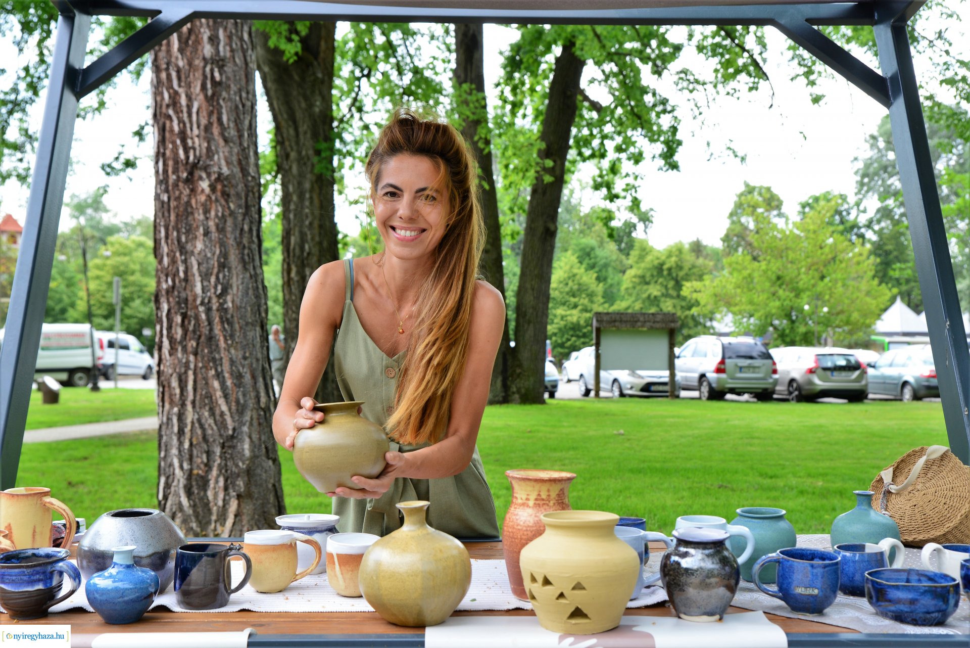 Kinyitott a Sóstói piac a Blaha Lujza sétányon