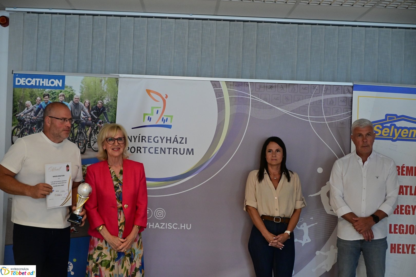 Kispályás foci bajnokság díjátadója - 2026