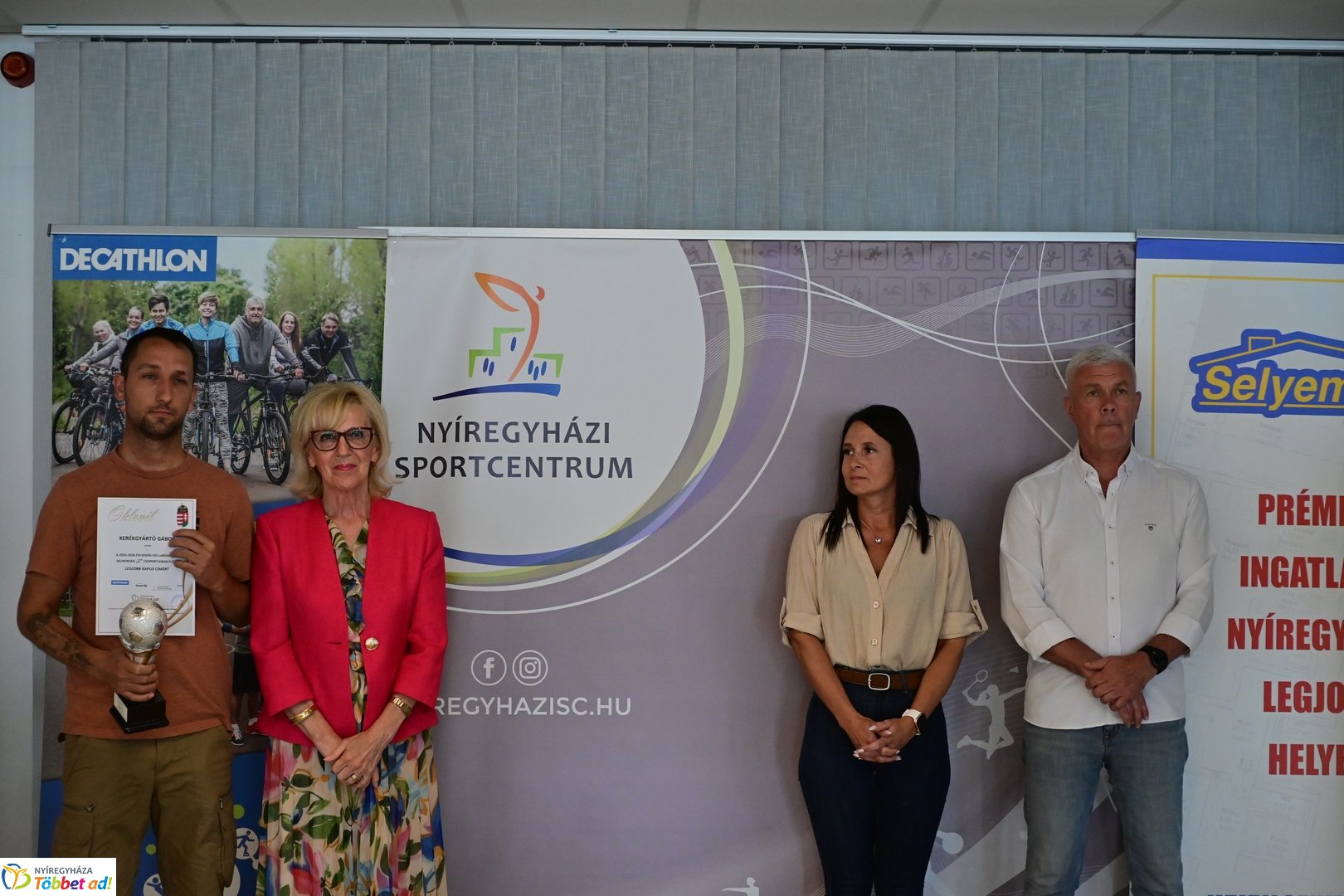 Kispályás foci bajnokság díjátadója - 2026
