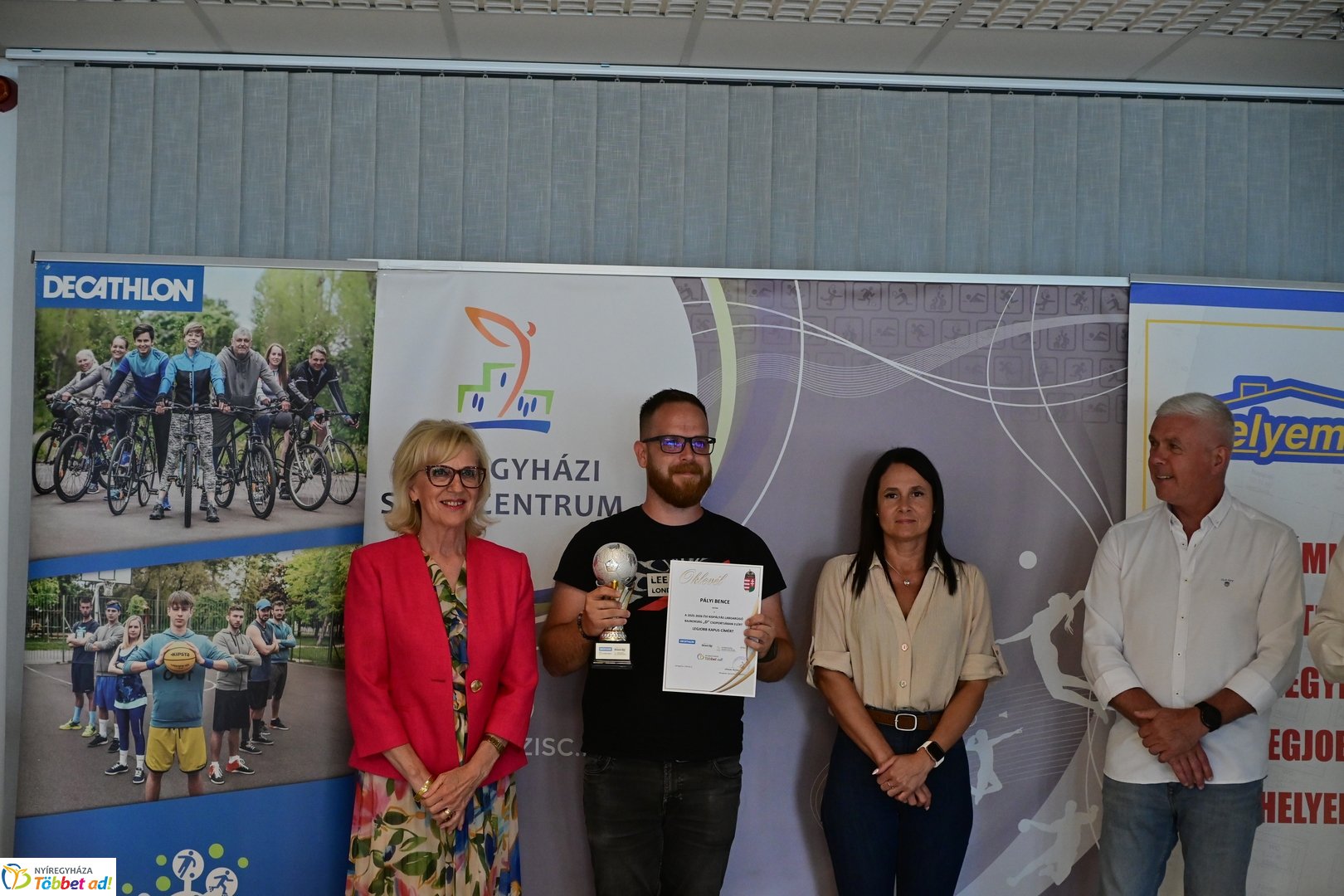 Kispályás foci bajnokság díjátadója - 2026