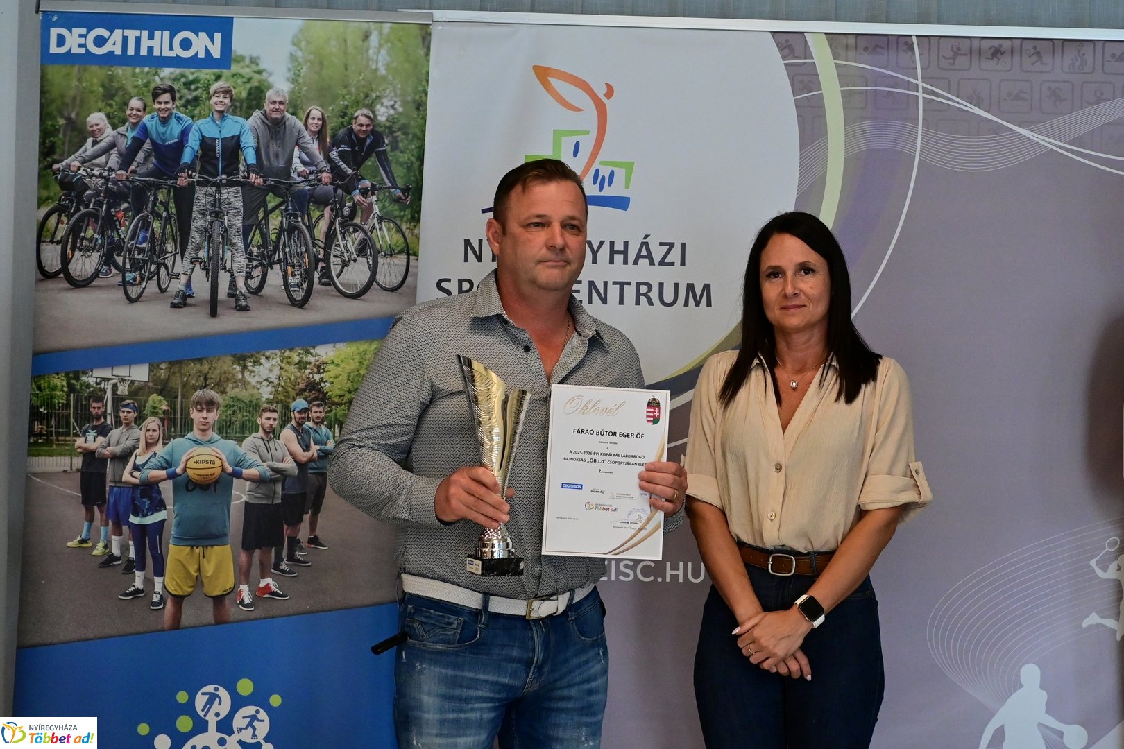 Kispályás foci bajnokság díjátadója - 2026