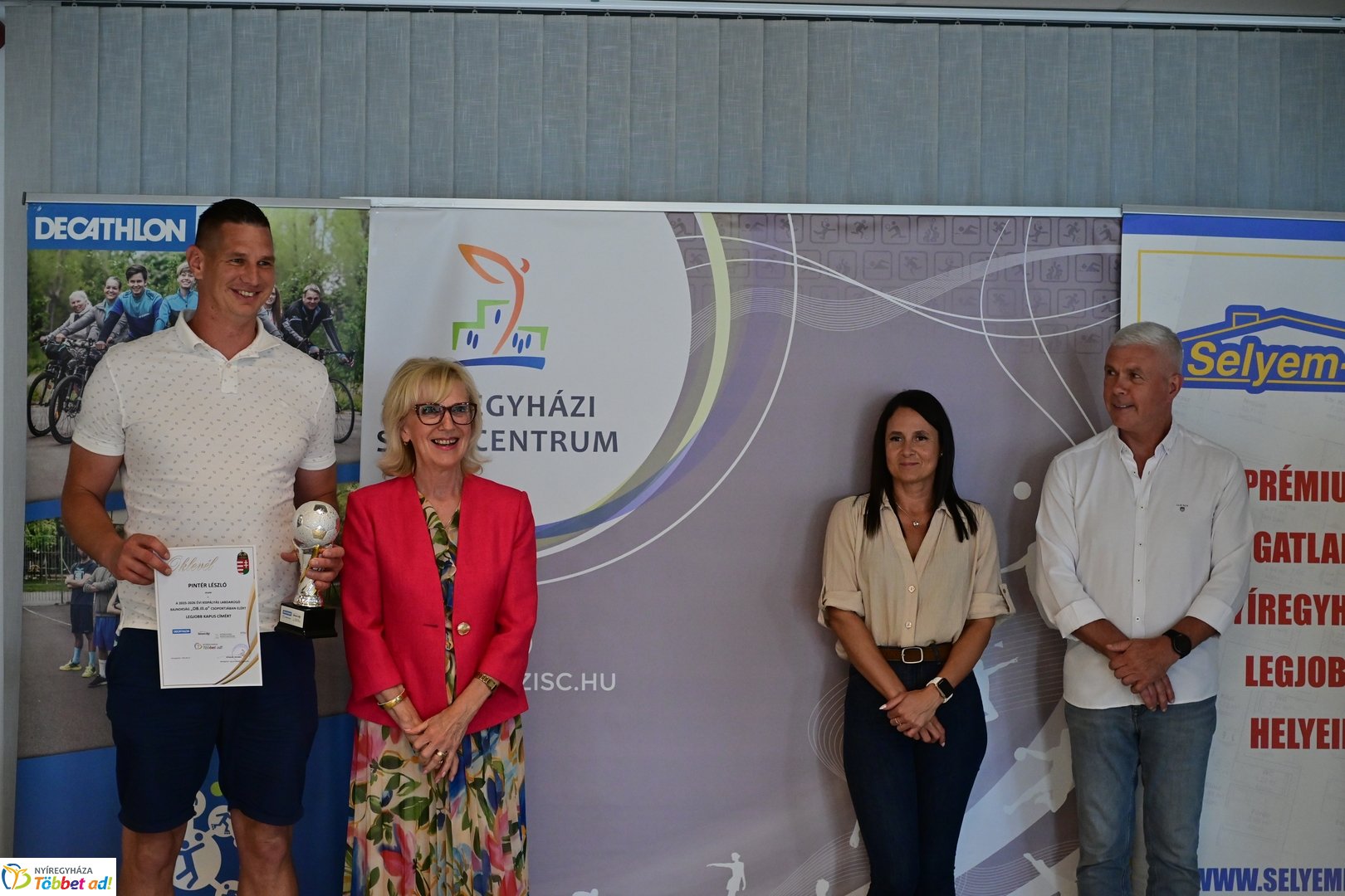Kispályás foci bajnokság díjátadója - 2026