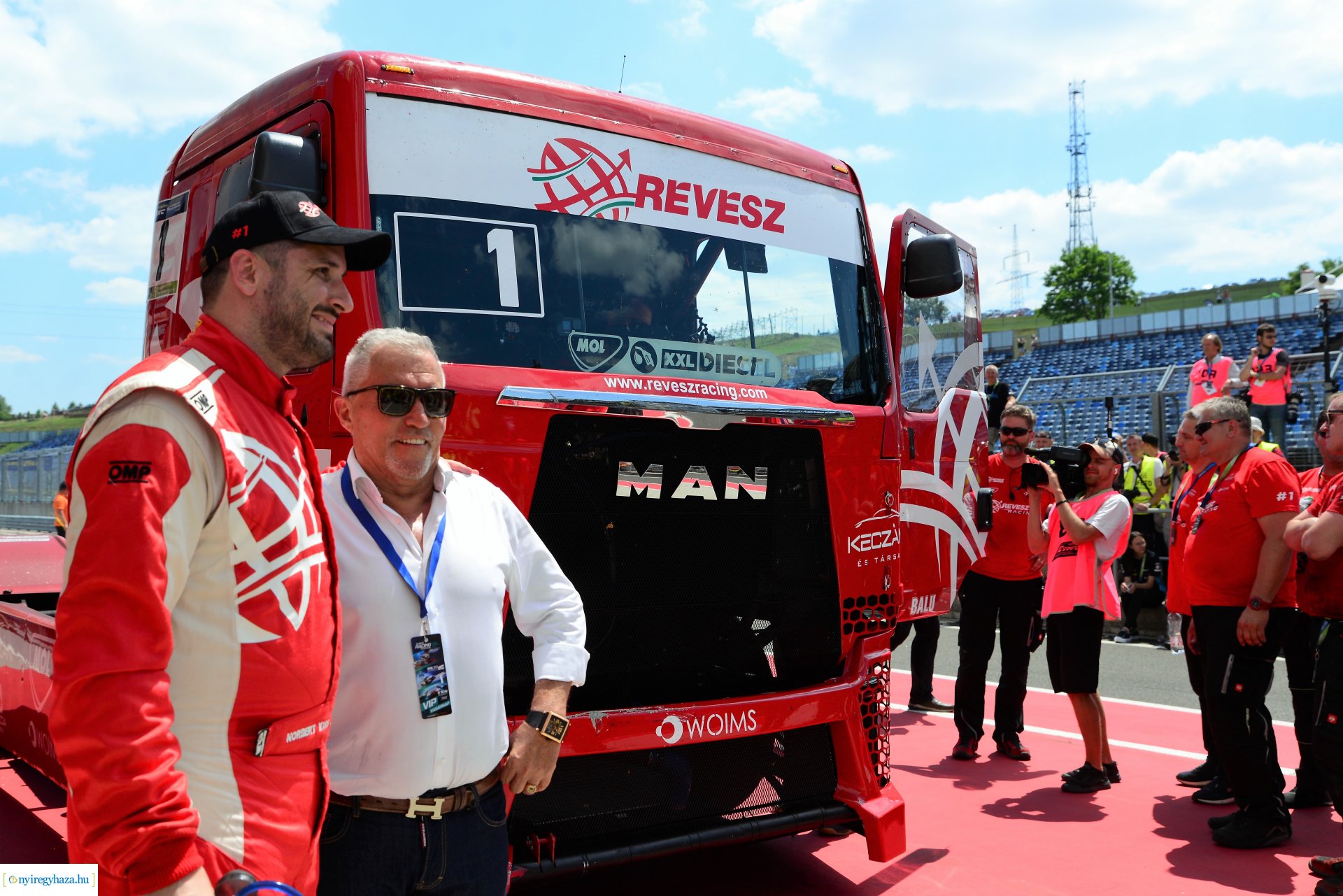 Kiss Norbert hármas győzelme a Hungaroringen