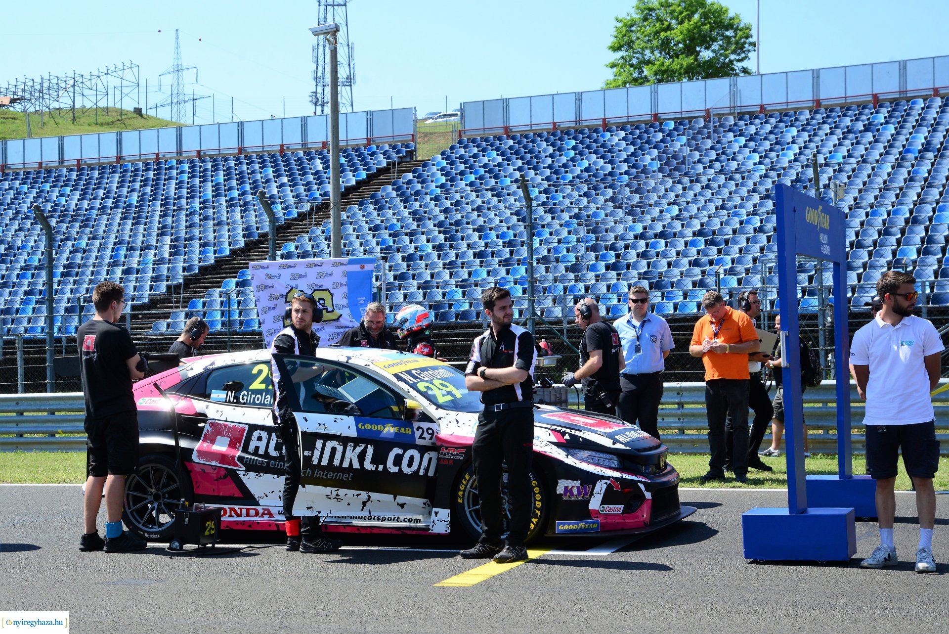 Kiss Norbert hármas győzelme a Hungaroringen