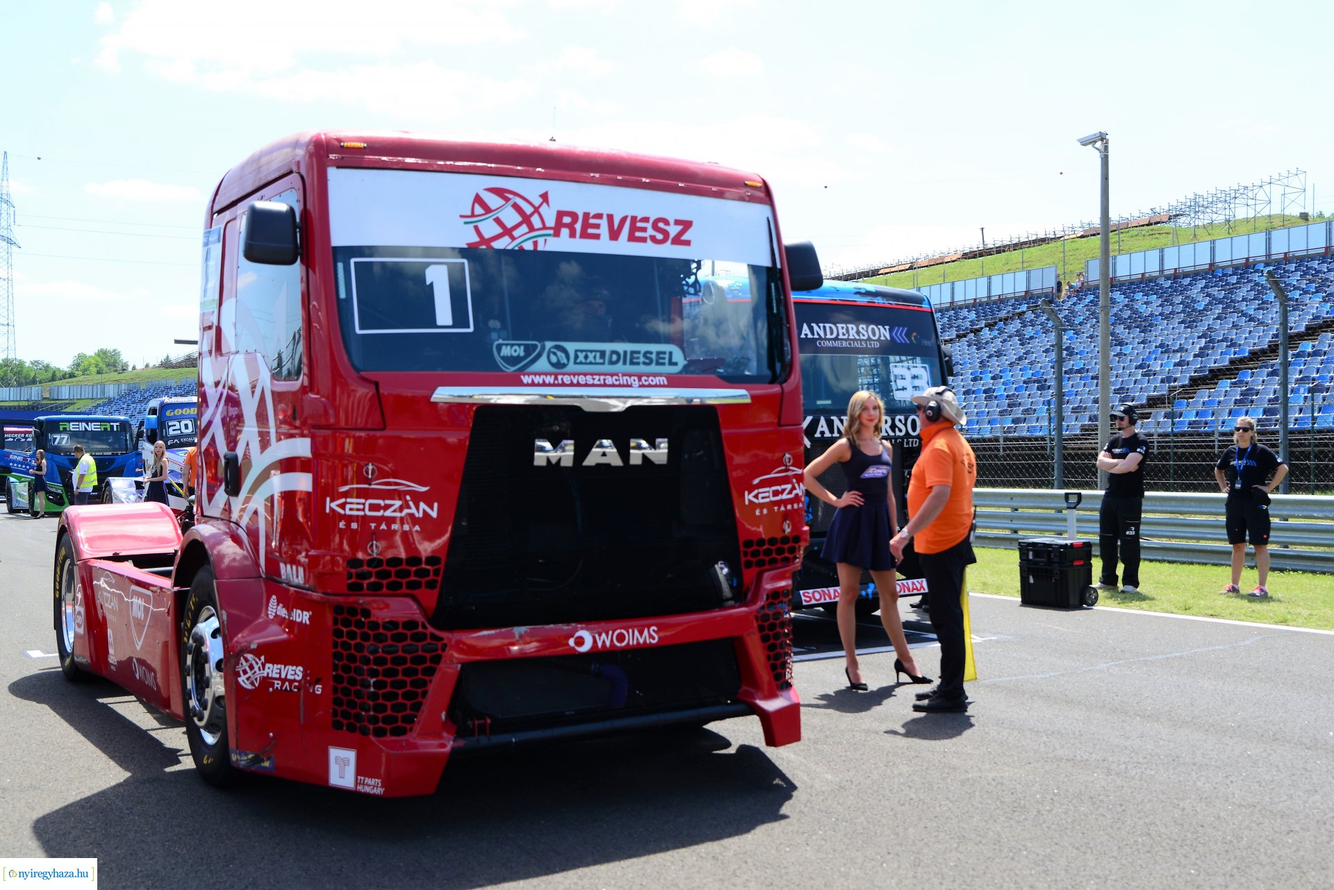Kiss Norbert hármas győzelme a Hungaroringen