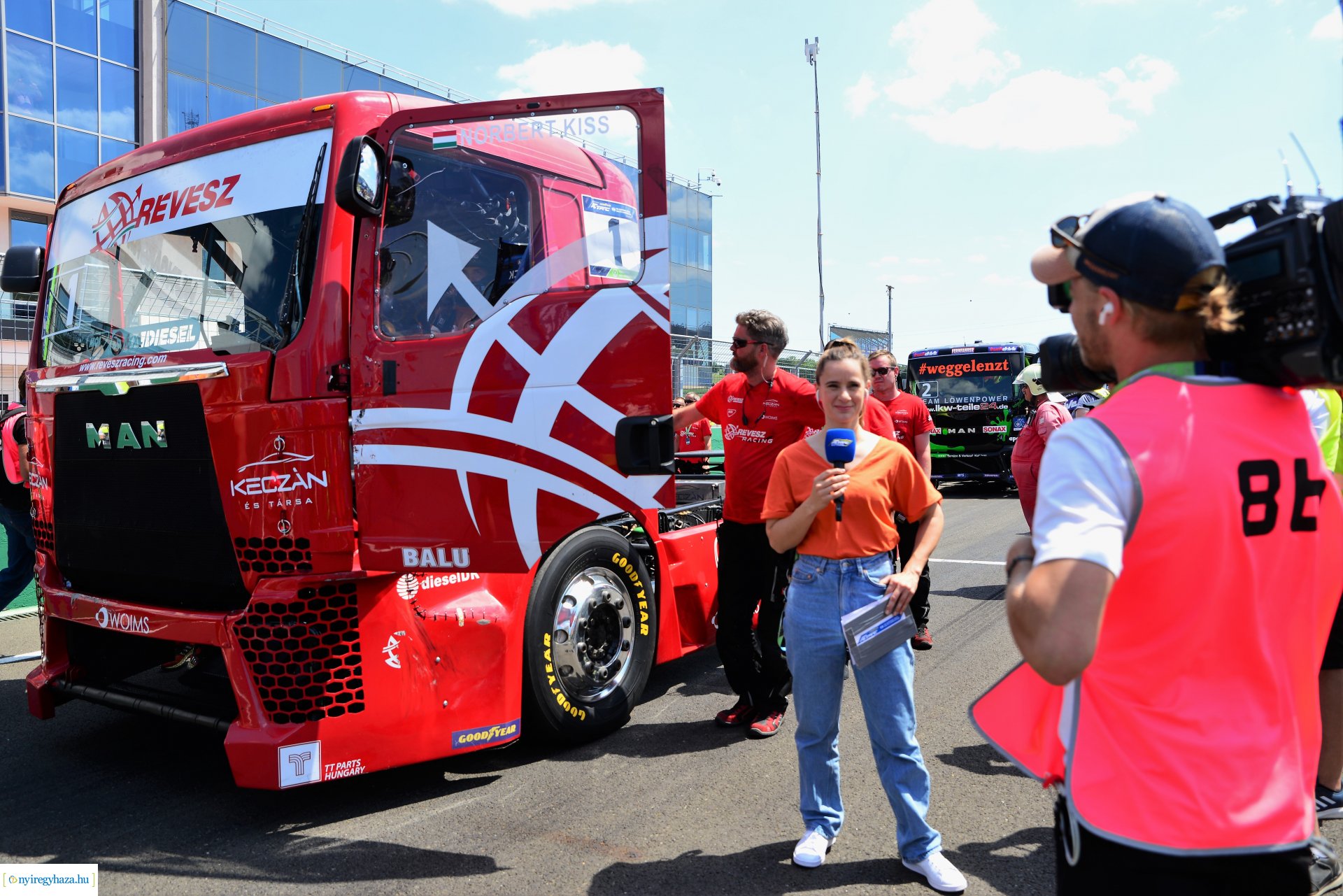 Kiss Norbert hármas győzelme a Hungaroringen