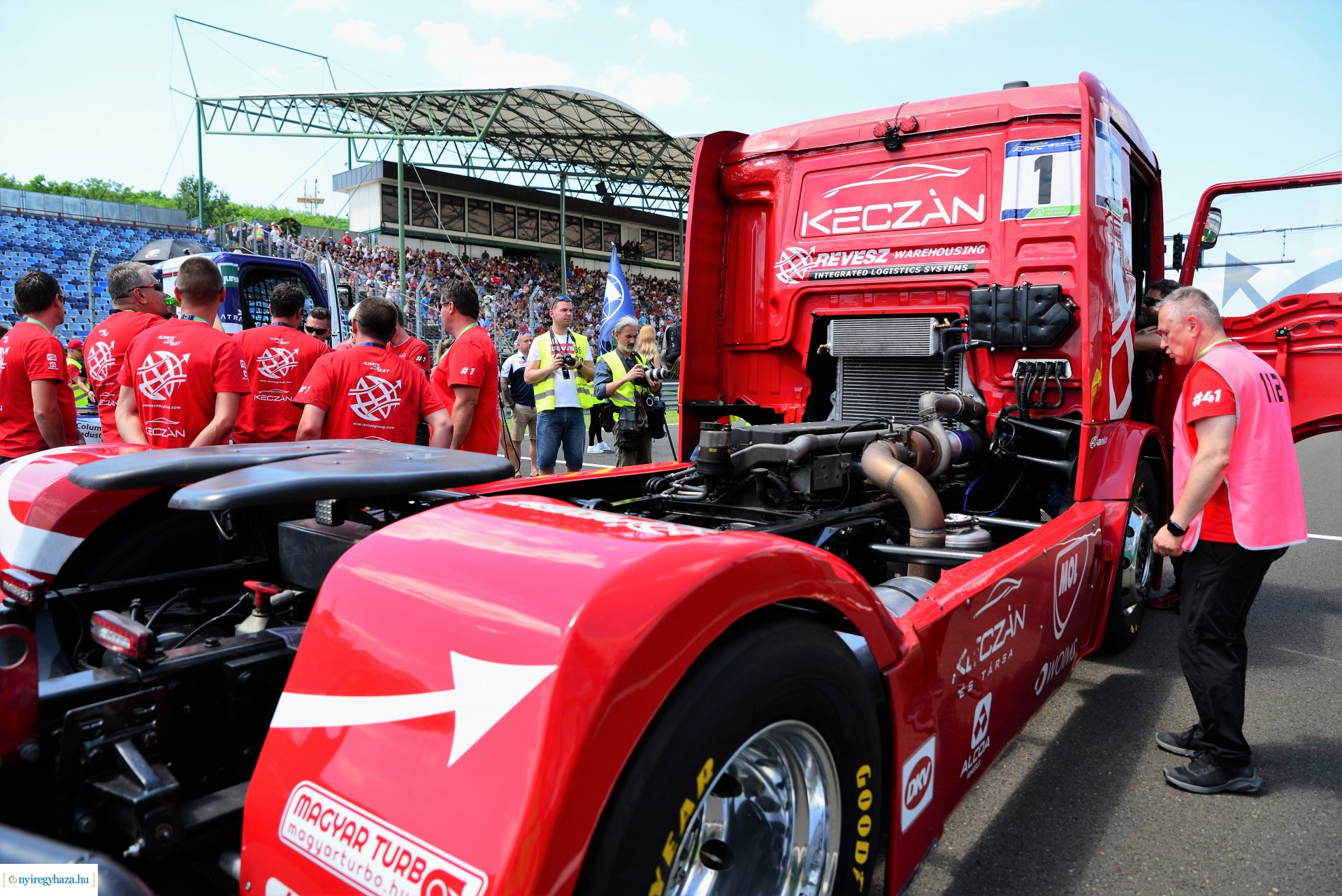 Kiss Norbert hármas győzelme a Hungaroringen