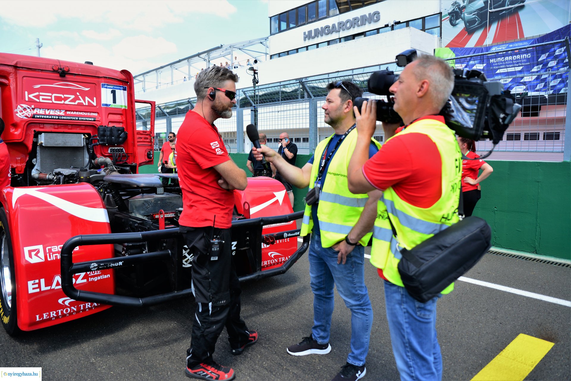 Kiss Norbert hármas győzelme a Hungaroringen