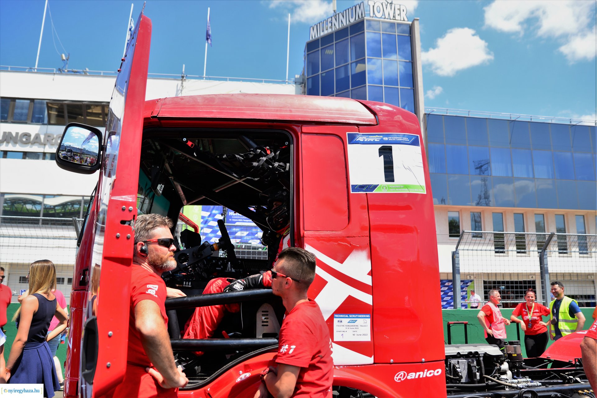 Kiss Norbert hármas győzelme a Hungaroringen