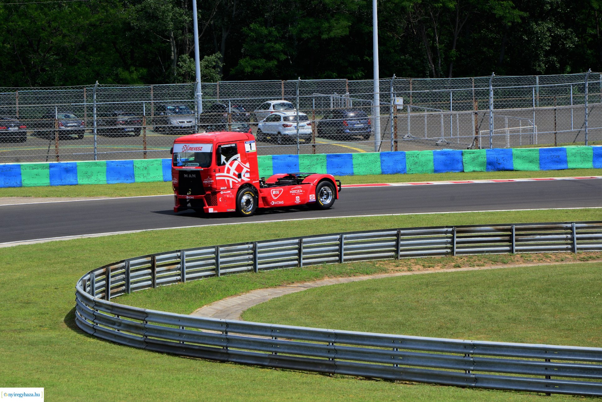 Kiss Norbert hármas győzelme a Hungaroringen
