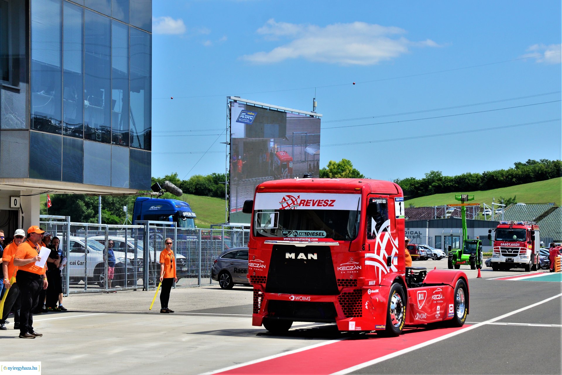 Kiss Norbert hármas győzelme a Hungaroringen