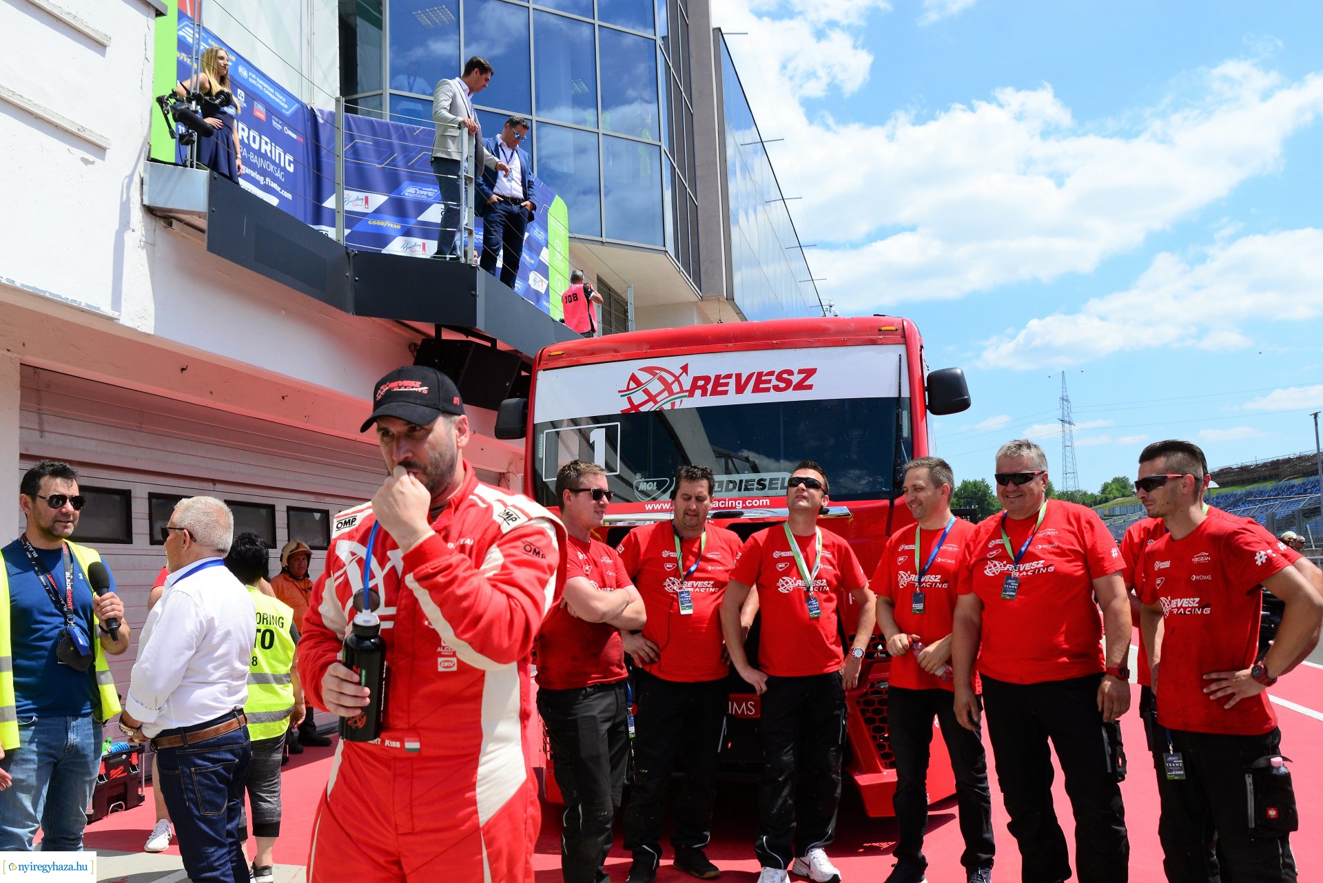 Kiss Norbert hármas győzelme a Hungaroringen