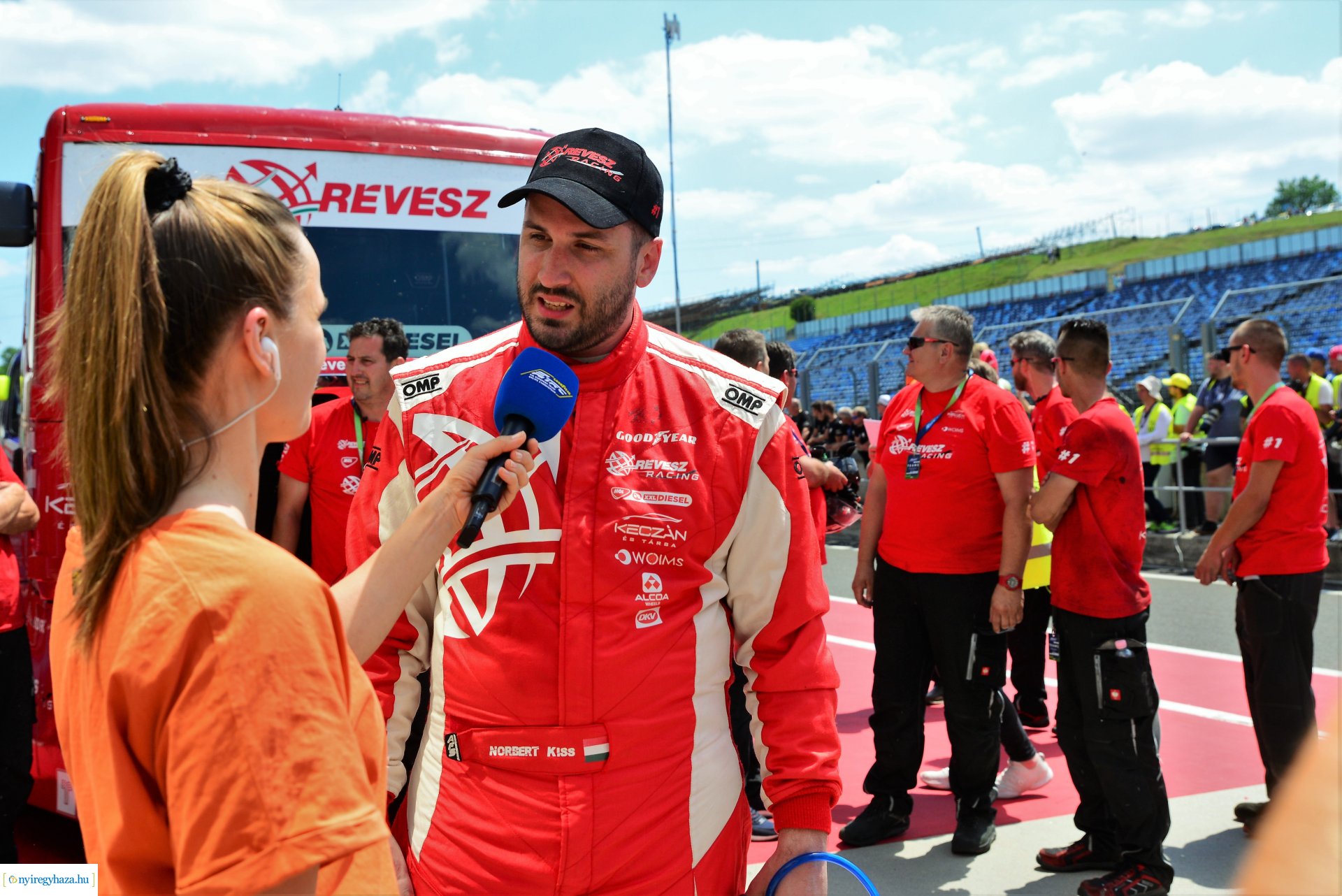 Kiss Norbert hármas győzelme a Hungaroringen