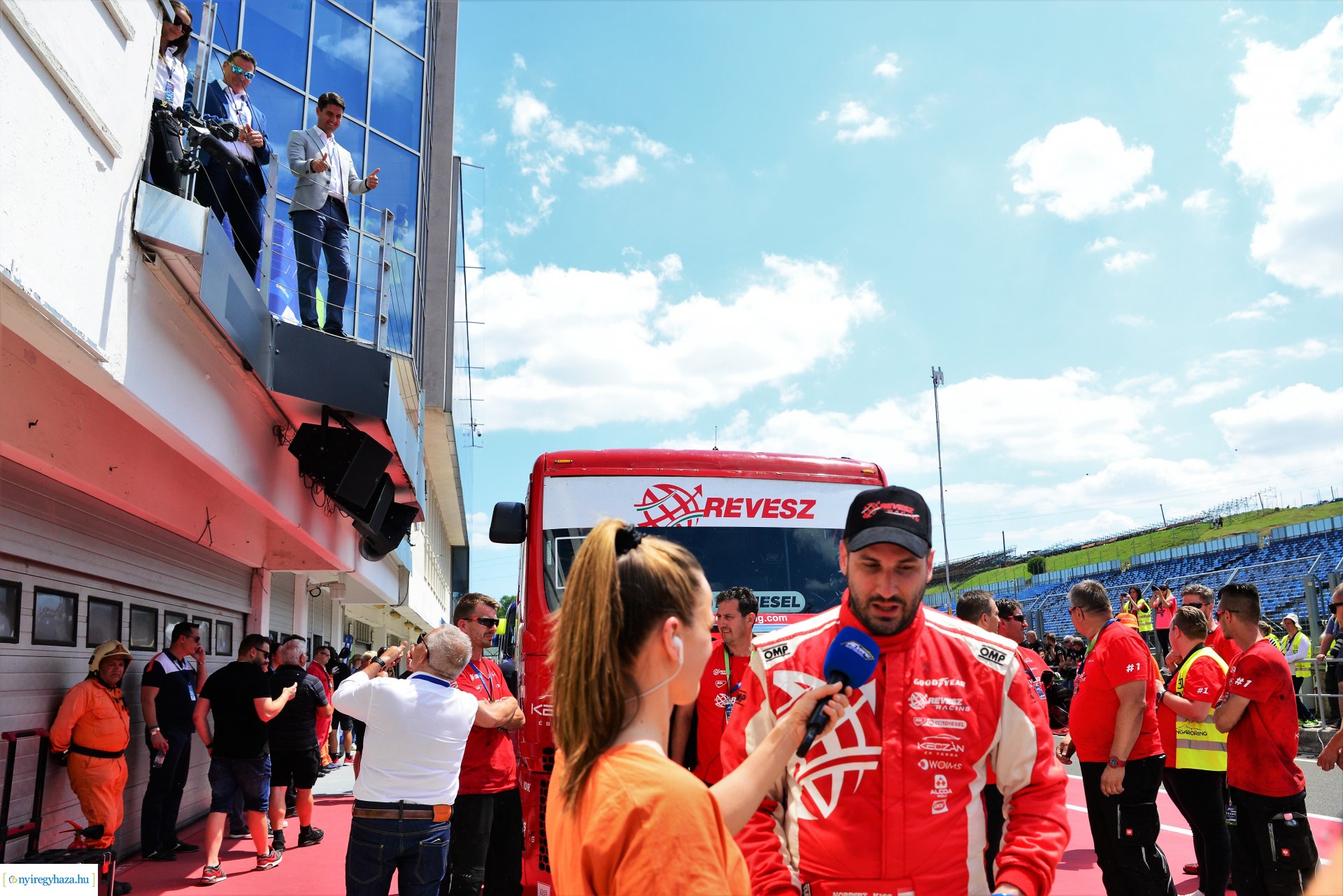 Kiss Norbert hármas győzelme a Hungaroringen
