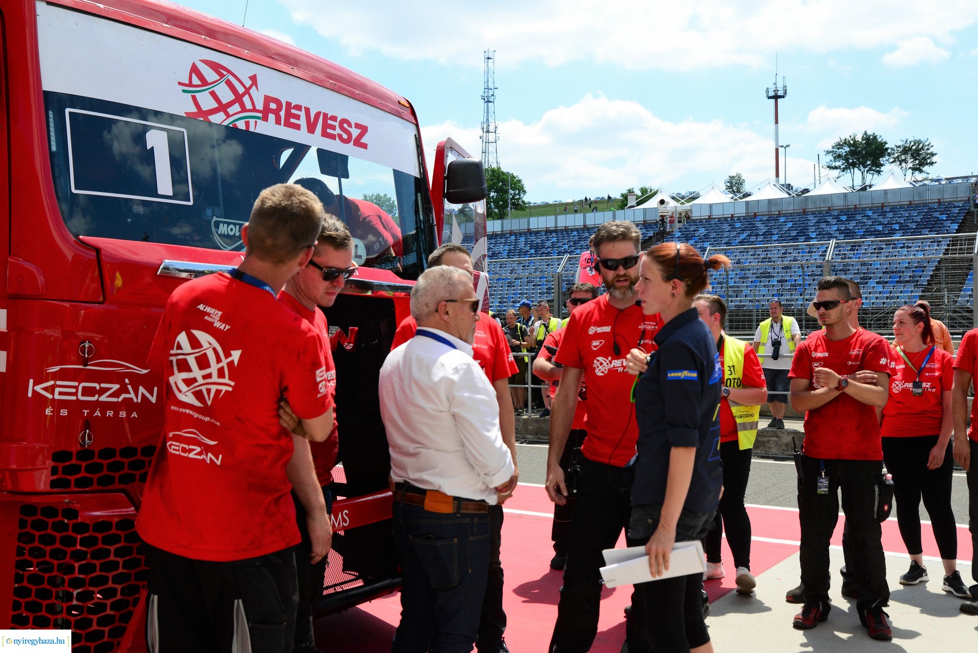 Kiss Norbert hármas győzelme a Hungaroringen