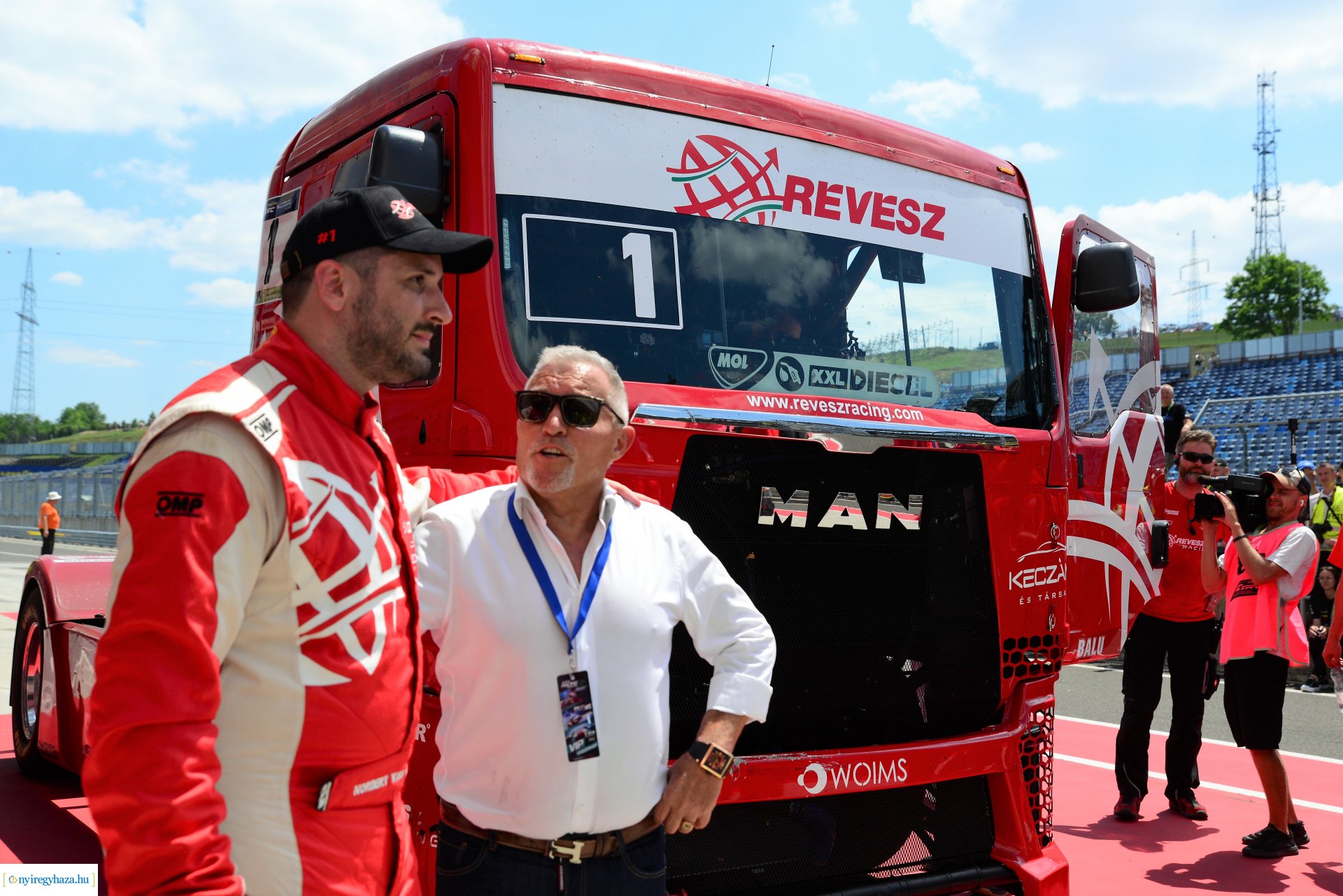 Kiss Norbert hármas győzelme a Hungaroringen