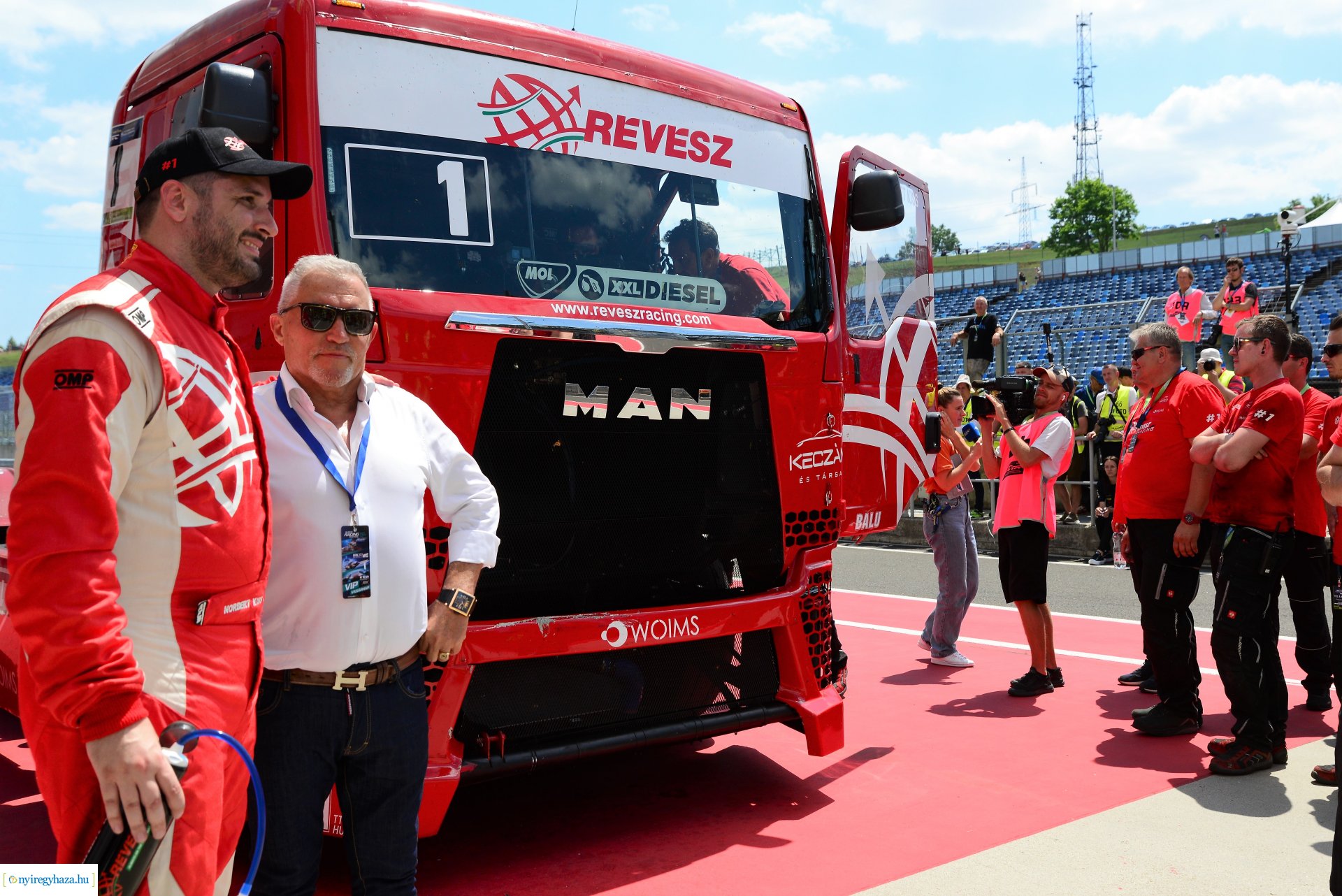Kiss Norbert hármas győzelme a Hungaroringen
