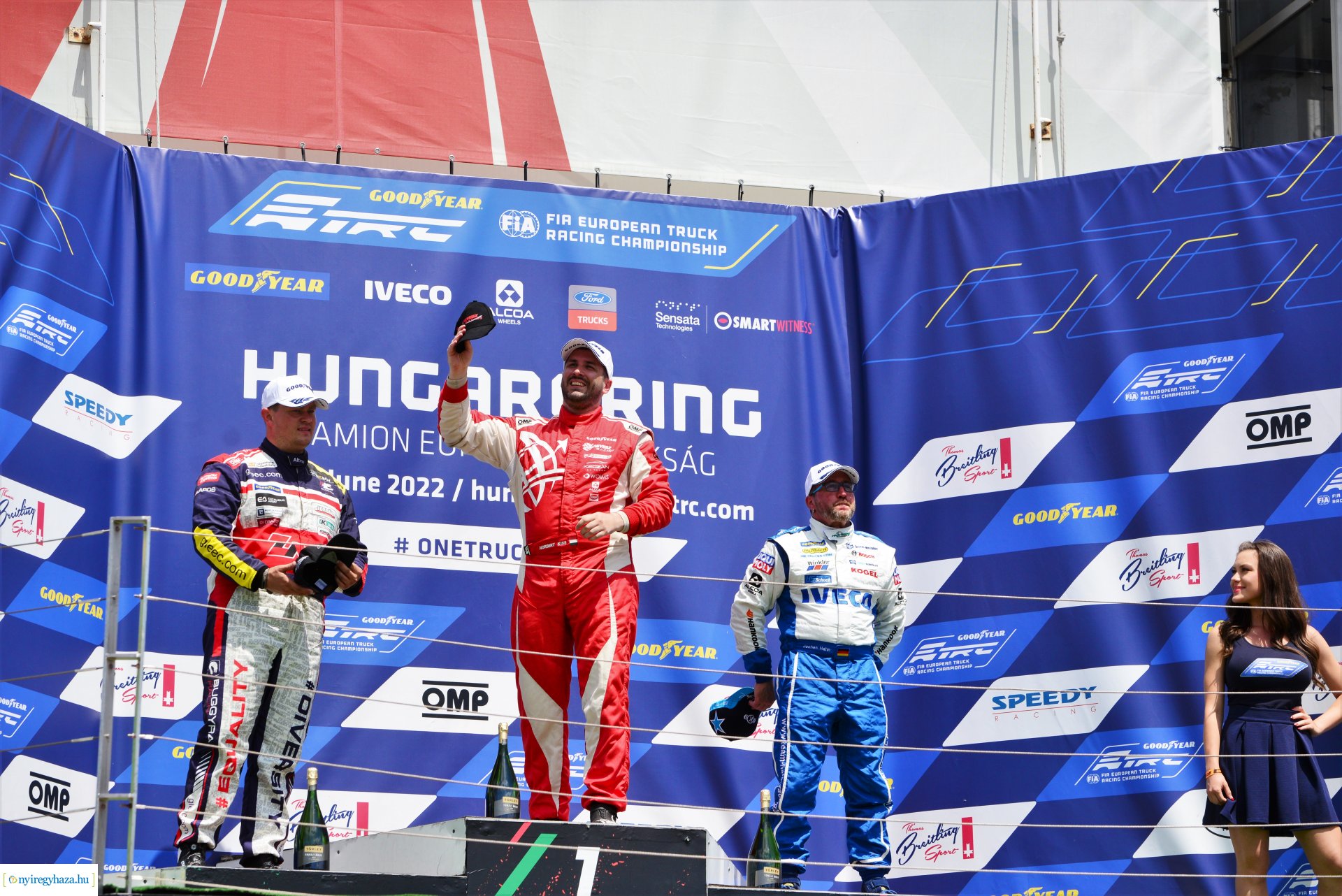 Kiss Norbert hármas győzelme a Hungaroringen