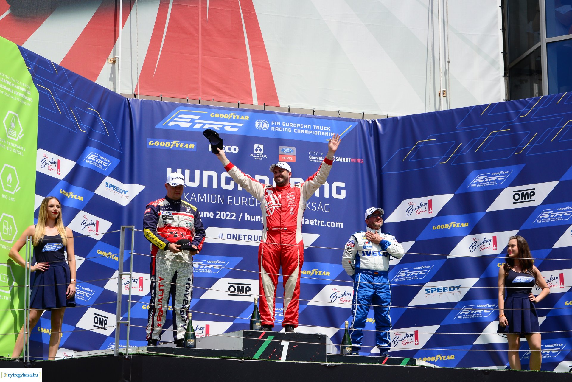 Kiss Norbert hármas győzelme a Hungaroringen