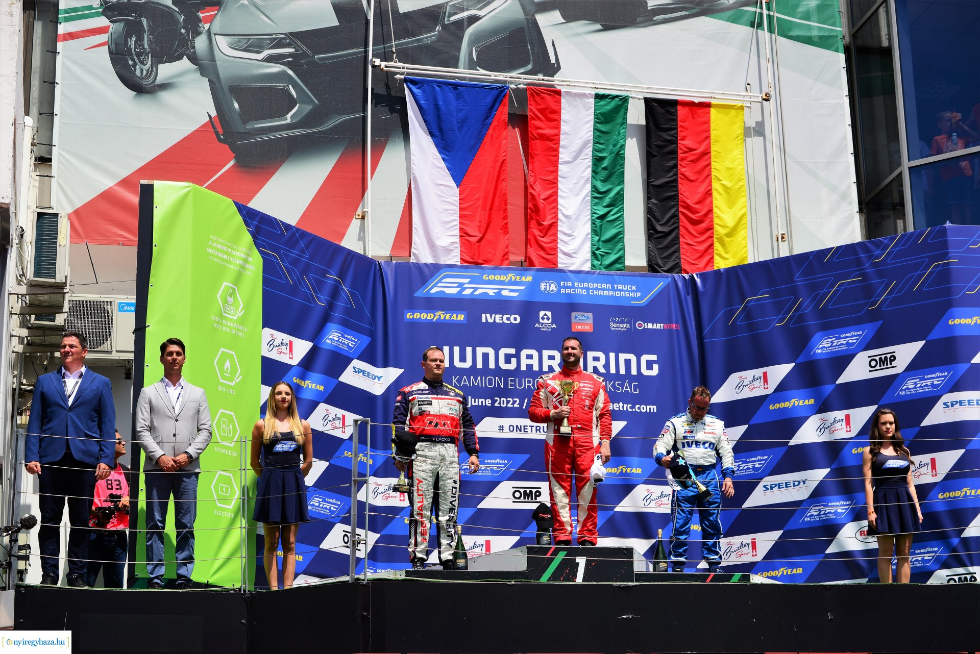 Kiss Norbert hármas győzelme a Hungaroringen