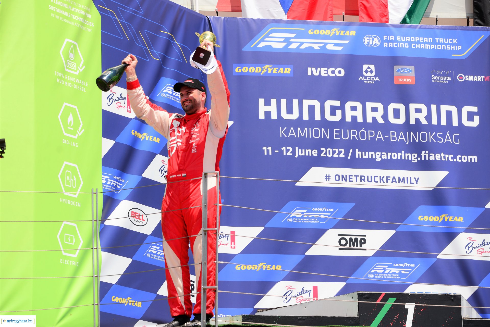 Kiss Norbert hármas győzelme a Hungaroringen