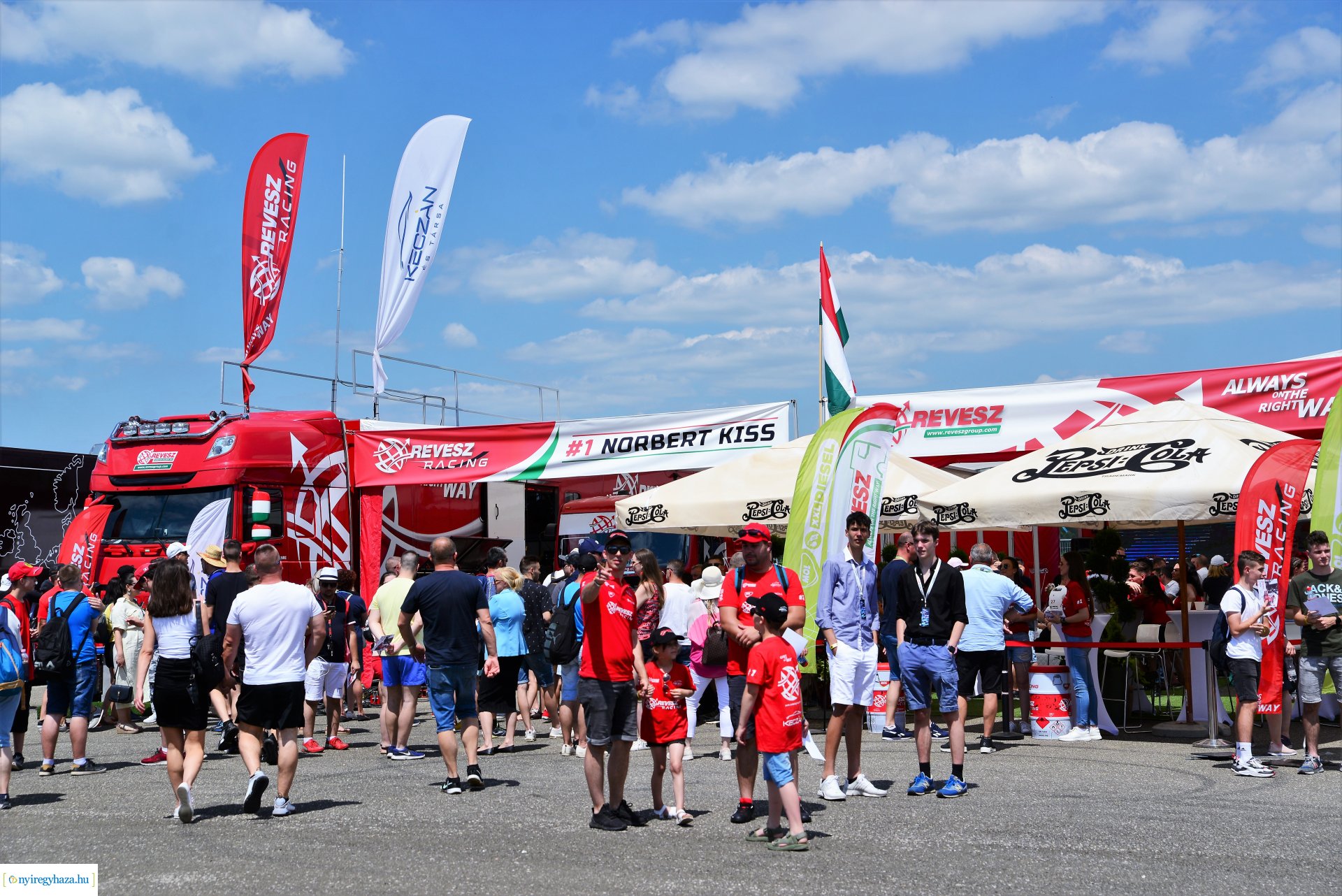 Kiss Norbert hármas győzelme a Hungaroringen
