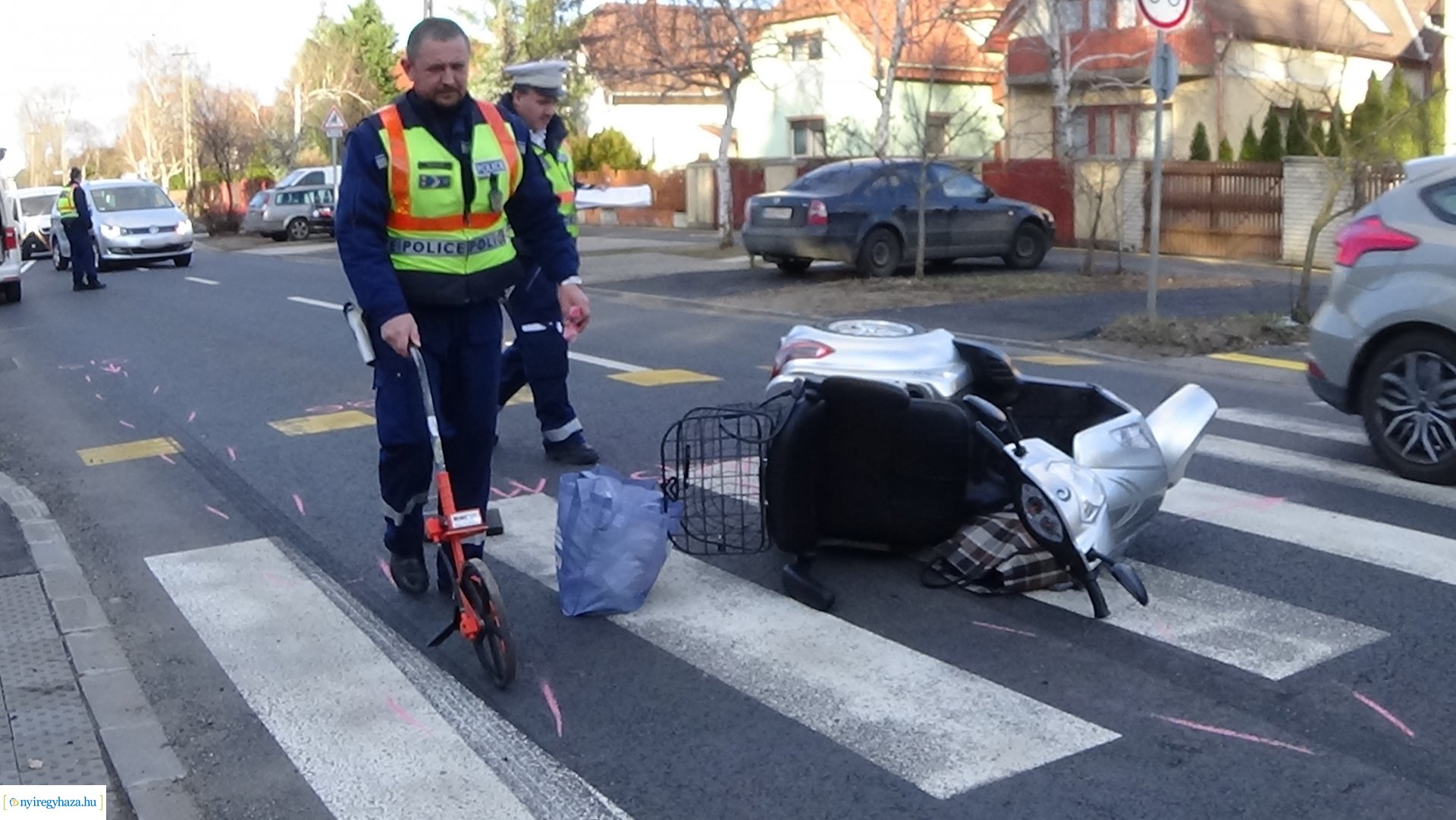 Triciklist gázoltak a Korányin
