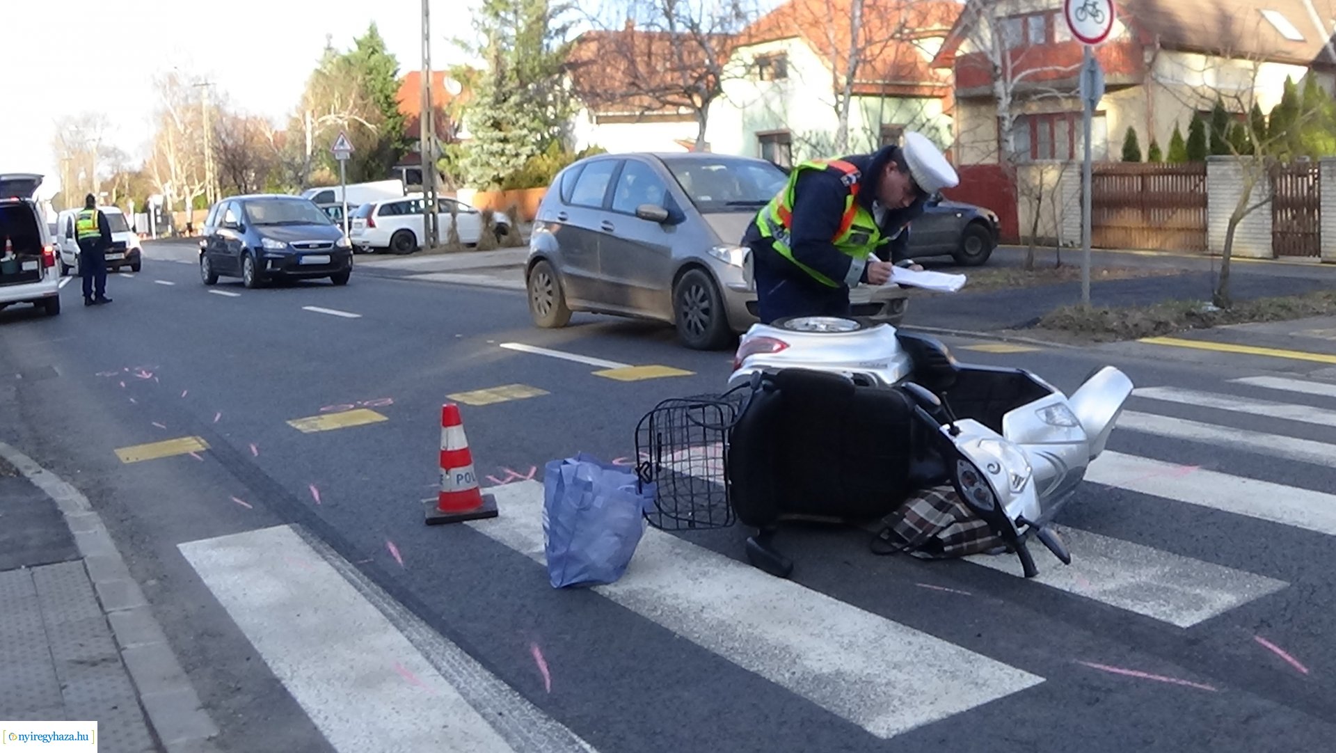 Triciklist gázoltak a Korányin