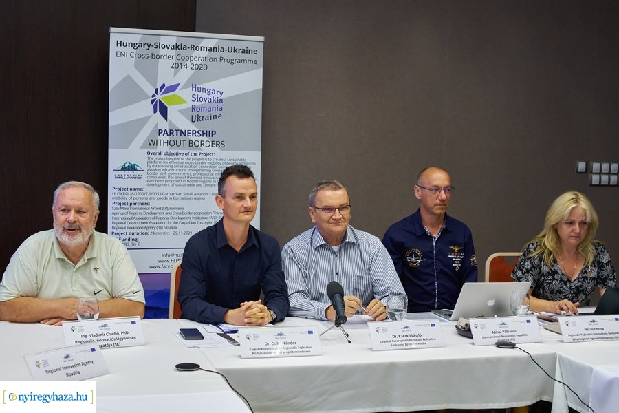 Kistérségi légi közlekedés fejlesztés - sajtótájékoztató