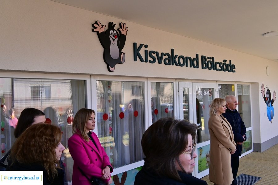 Kisvakond bölcsőde átadó 2024
