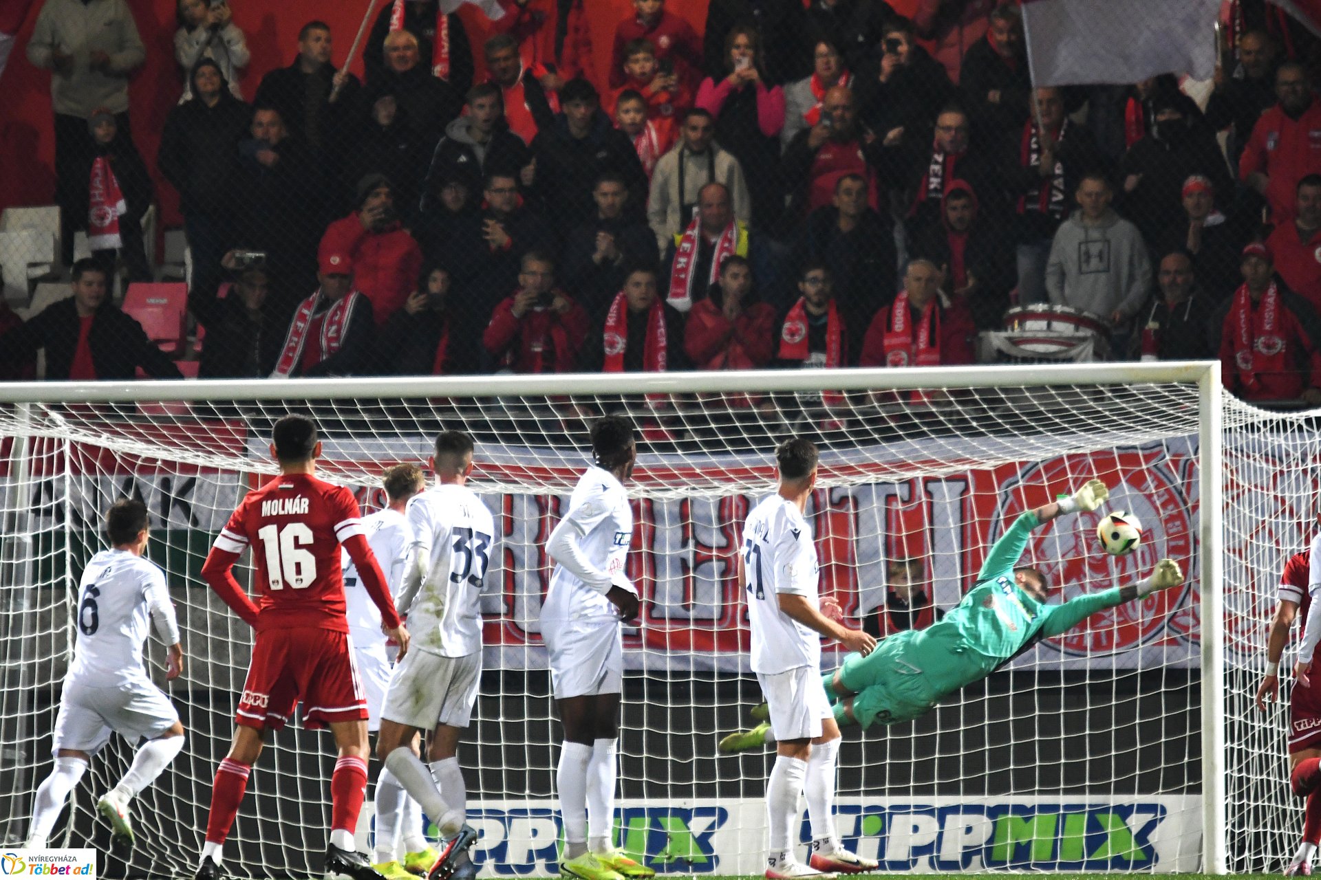 Kisvárda - Nyíregyháza Spartacus labdarúgó mérkőzés