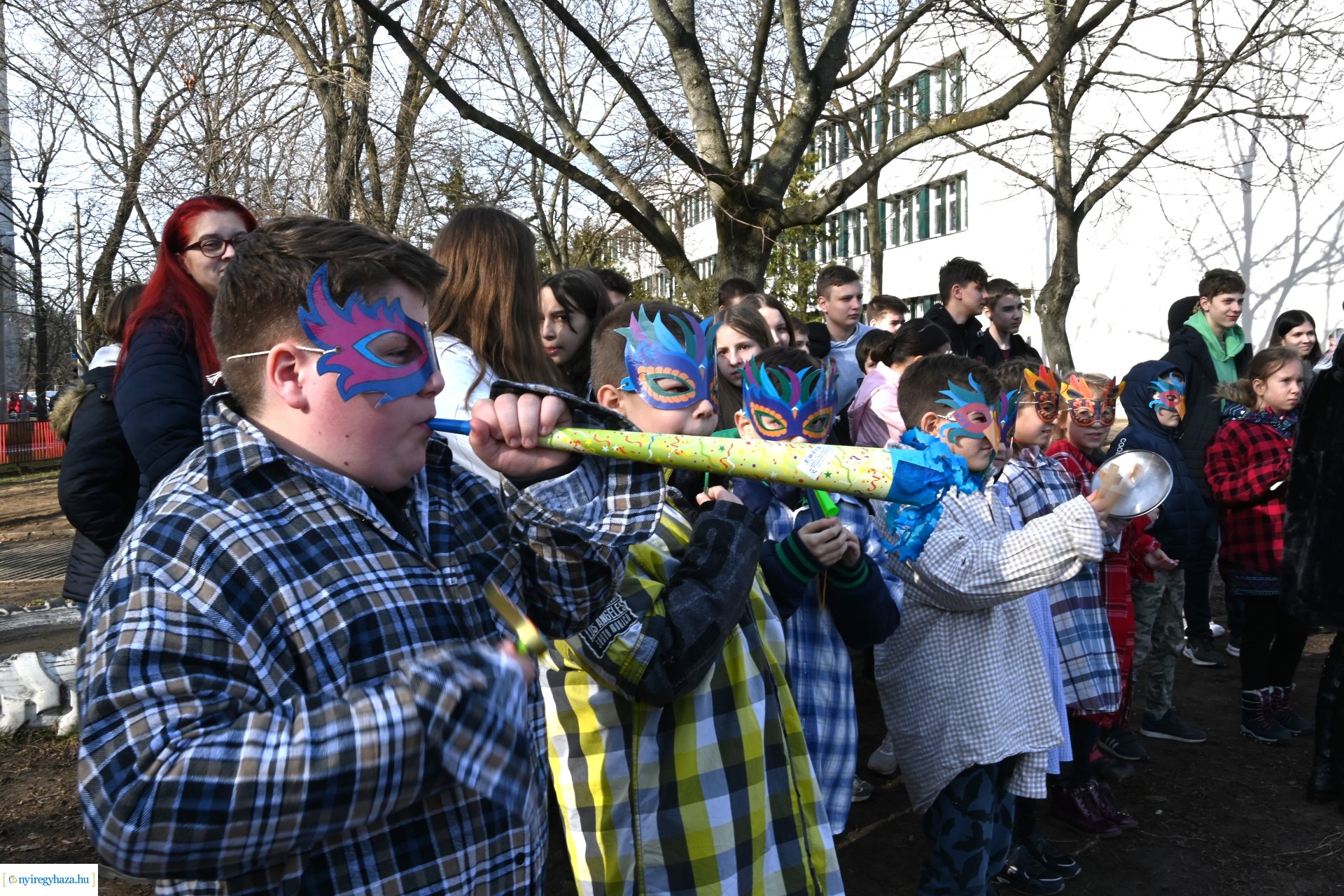 Kiszebáb égetés a Kazinczy Ferenc Tagintézményben