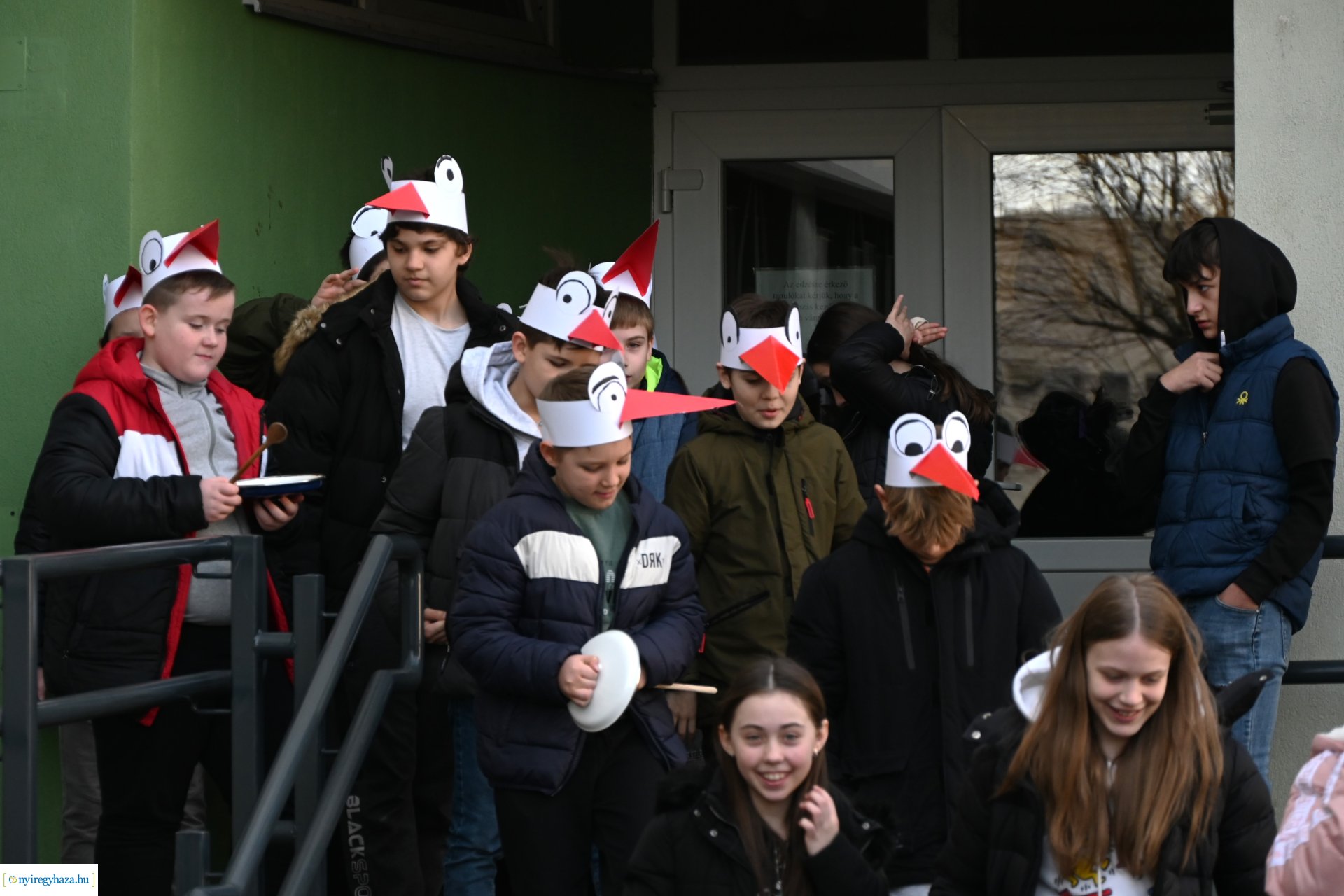 Kiszebáb égetés a Kazinczy Ferenc Tagintézményben