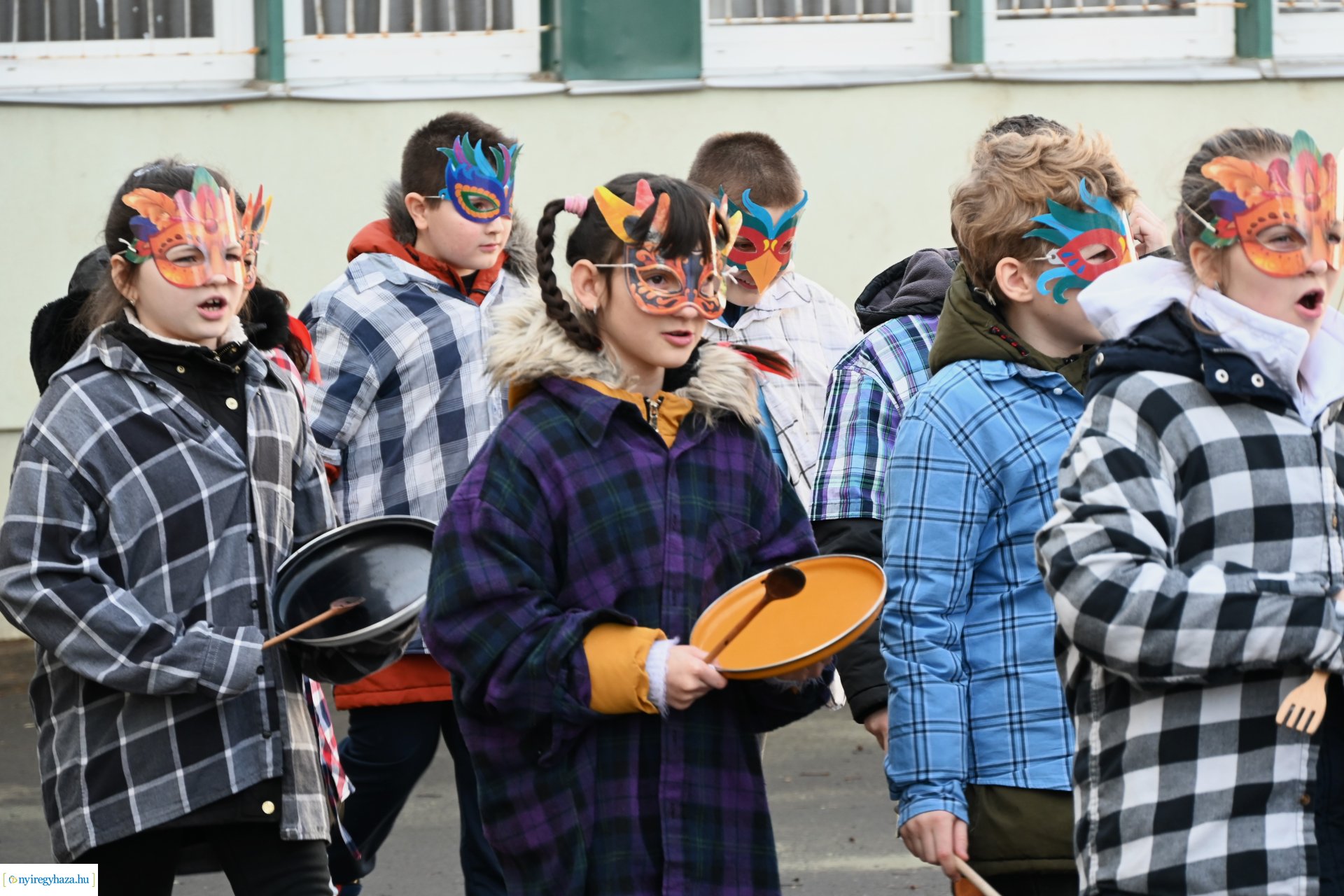 Kiszebáb égetés a Kazinczy Ferenc Tagintézményben