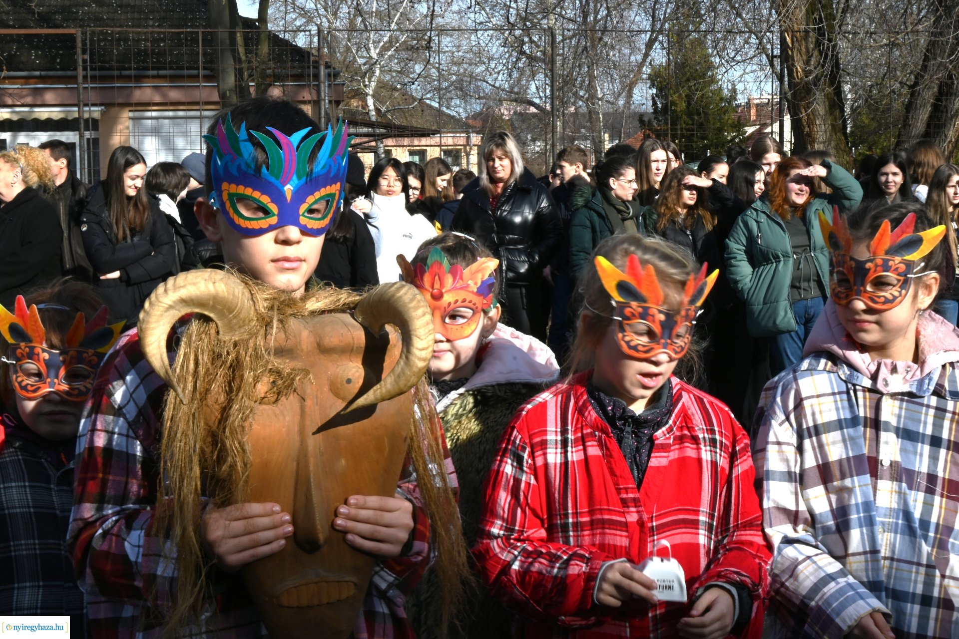 Kiszebáb égetés a Kazinczy Ferenc Tagintézményben